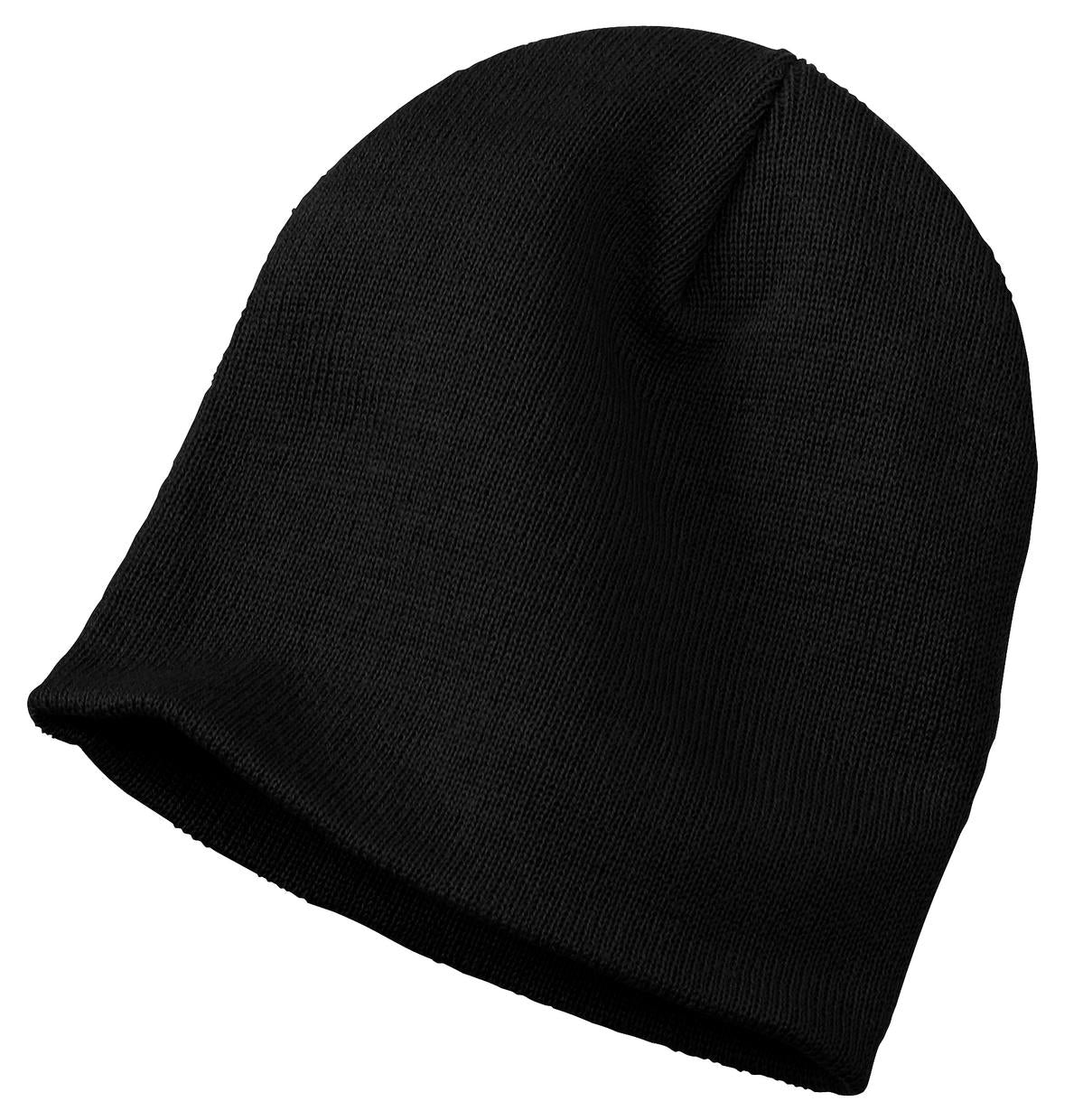 Port & CompanyKnit Skull Cap  CP94 front model image.