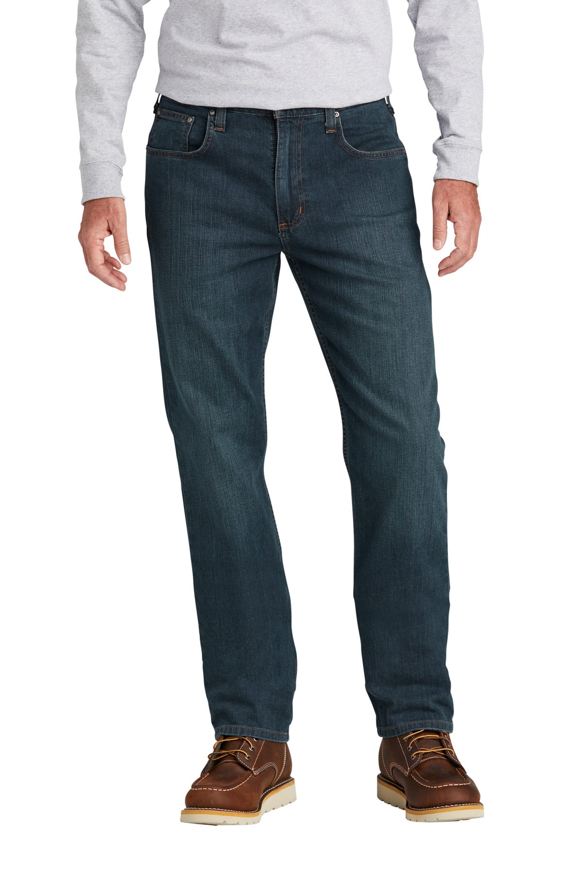 Carhartt Rugged Flex 5-Pocket Jean CT102804 front model image.