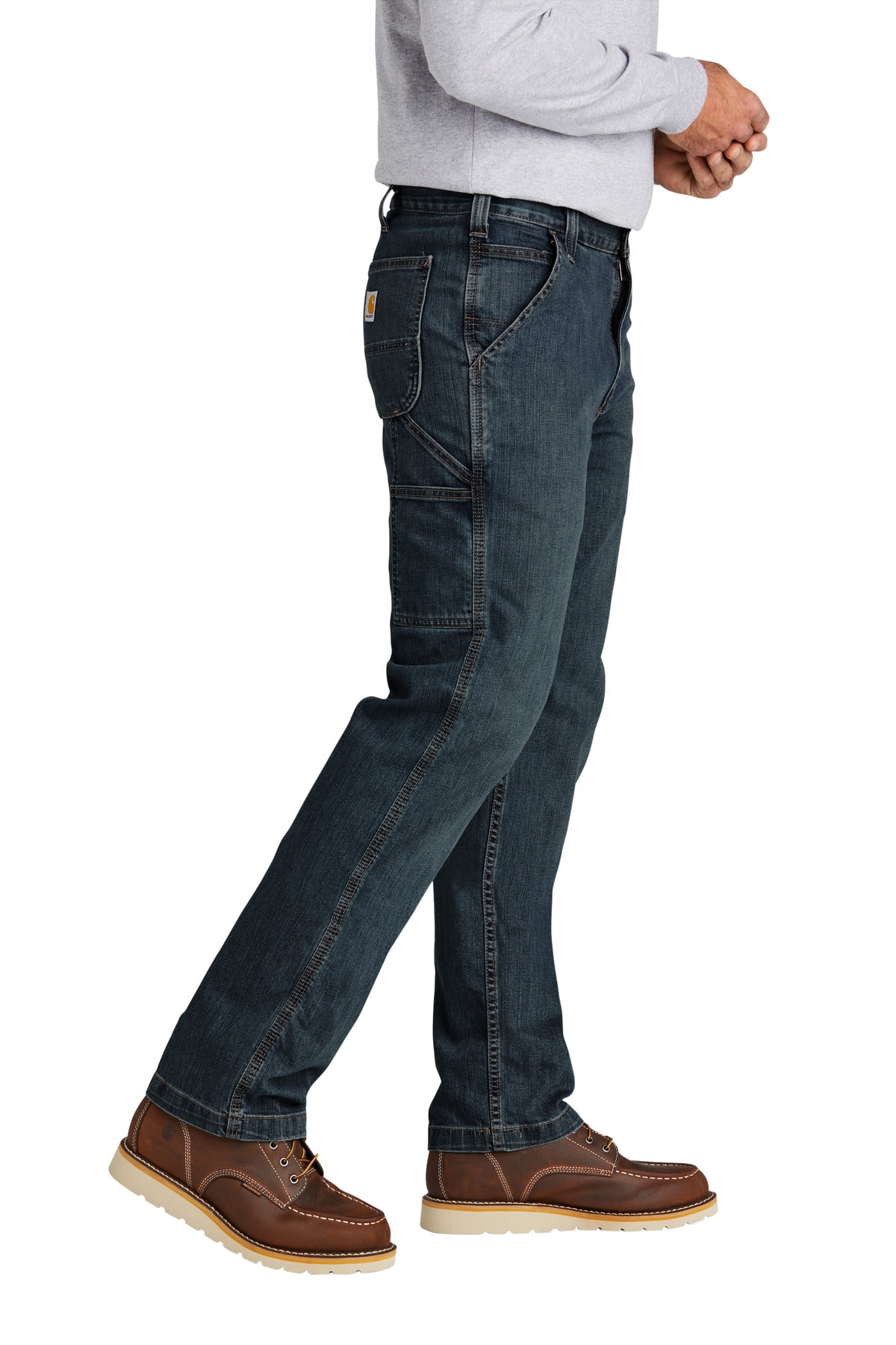 Carhartt Rugged Flex Utility Jean CT102808 side model image.