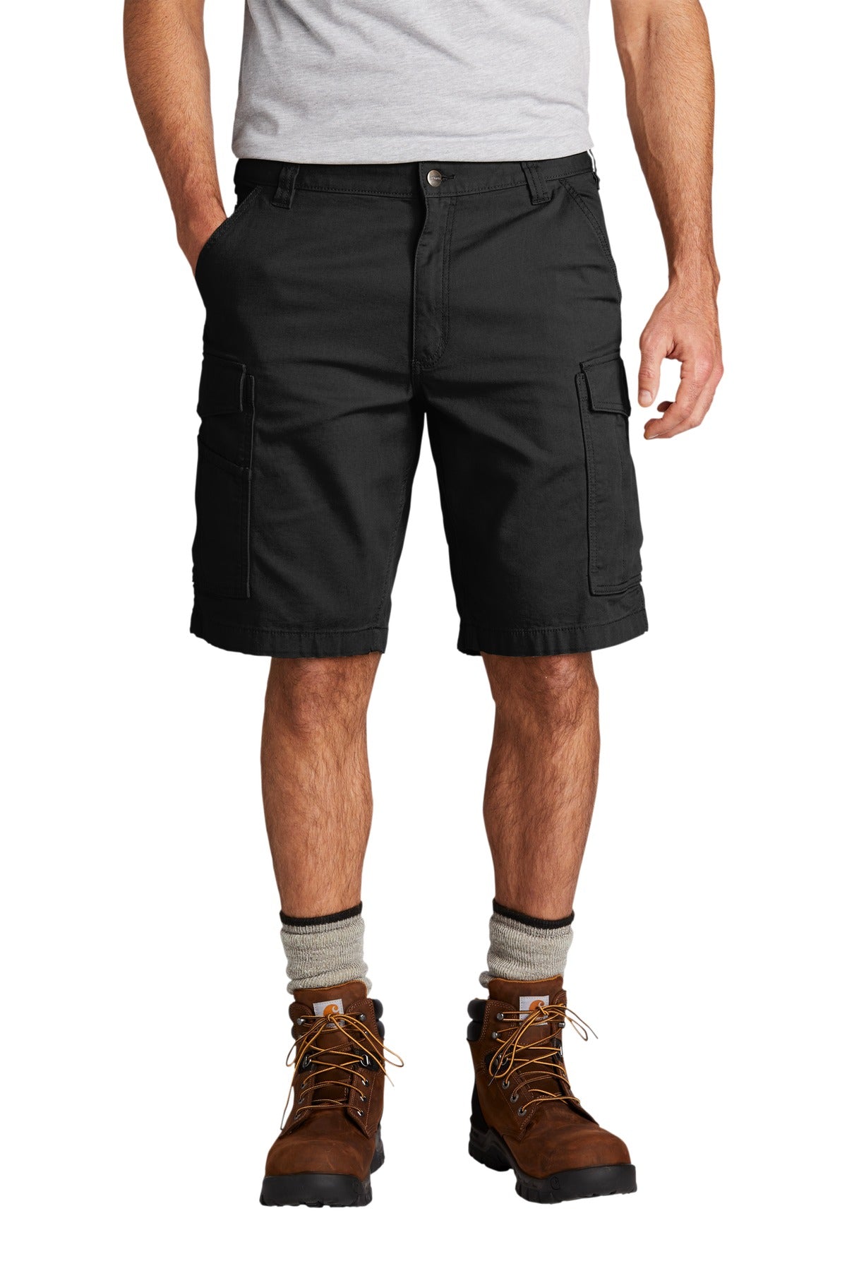Carhartt Rugged Flex Rigby Cargo Short CT103542 front model image.