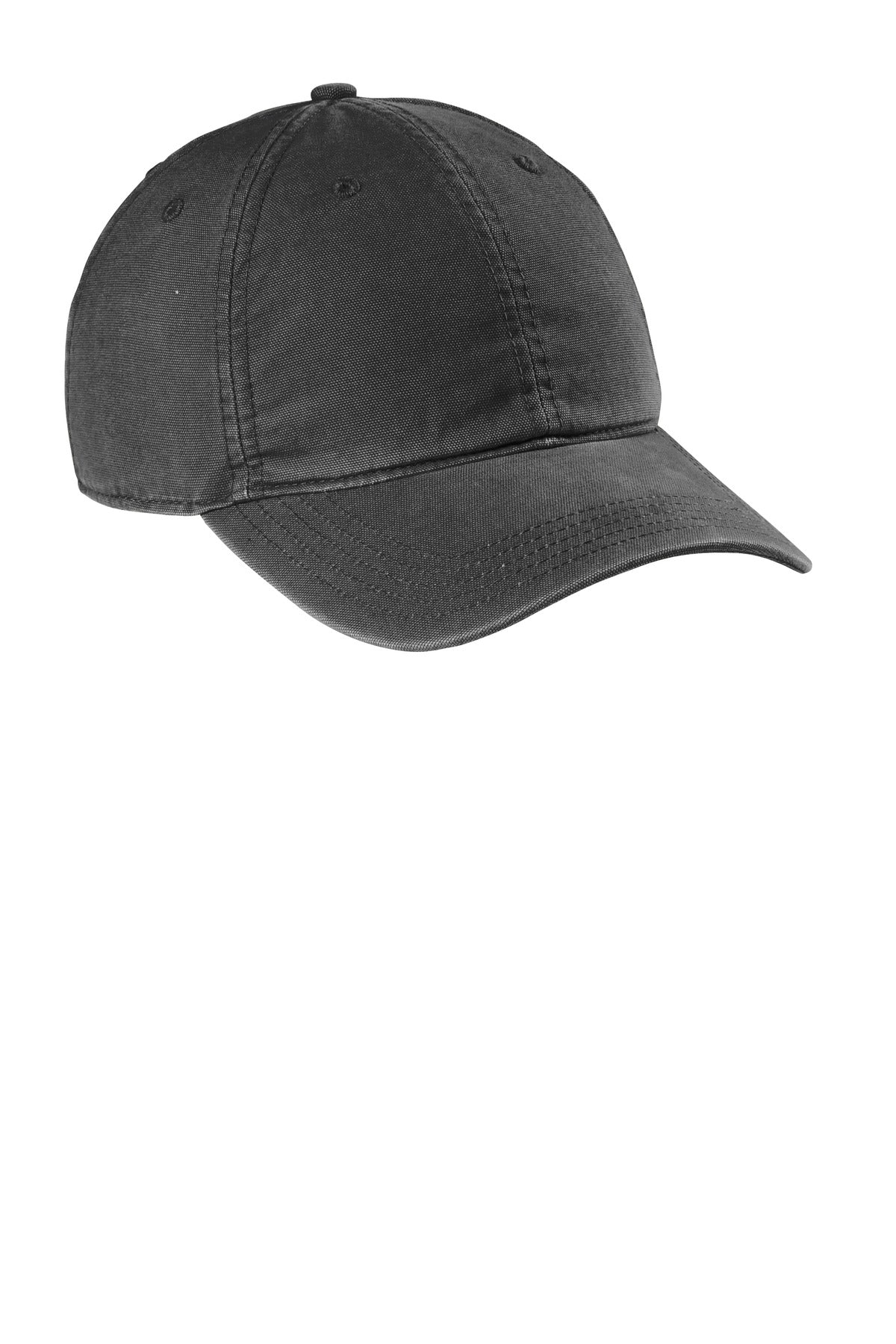 Carhartt Cotton Canvas Cap CT103938 front flat image.