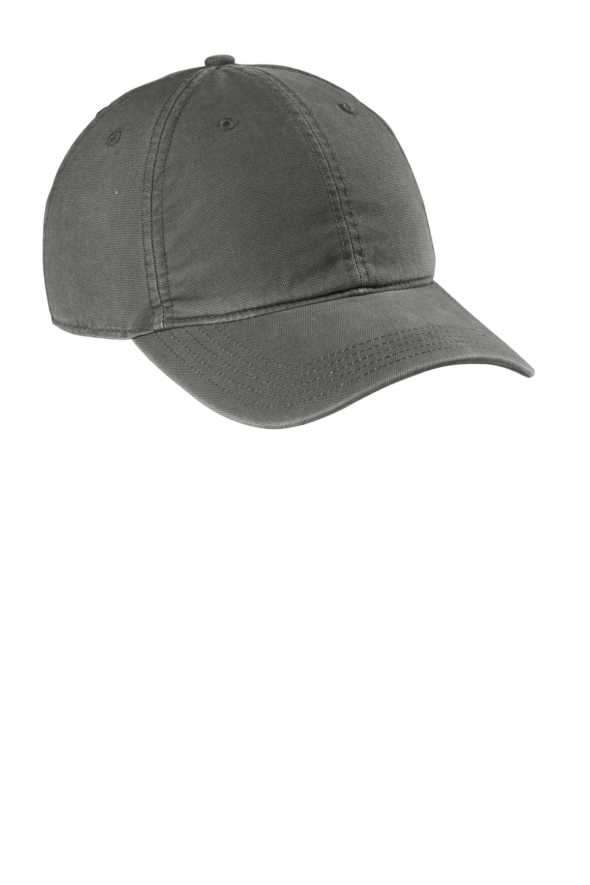 Carhartt Cotton Canvas Cap CT103938 front flat image.