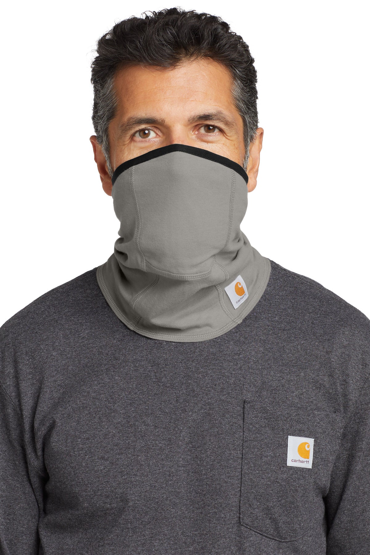 Carhartt  Cotton Blend Filter Pocket Gaiter CT105086 front model image.