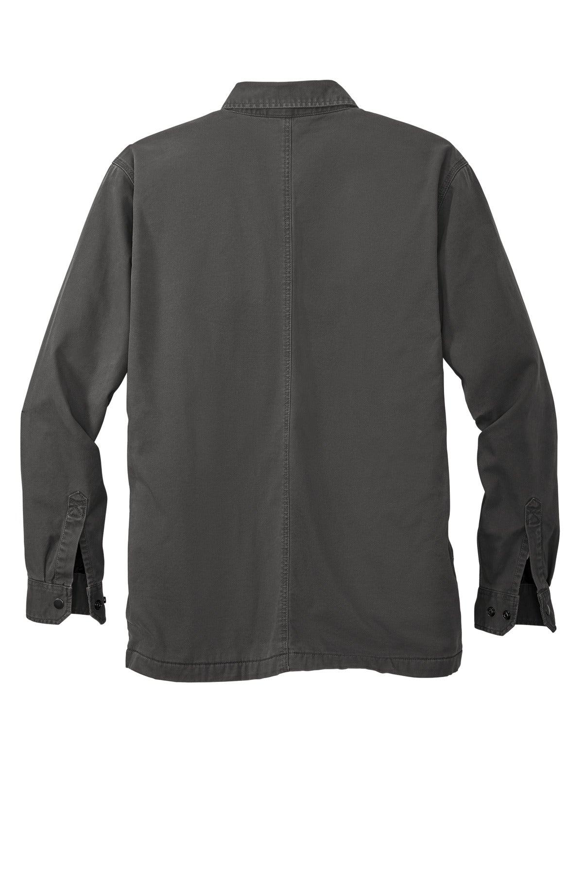 Carhartt Rugged Flex Fleece-Lined Shirt Jac CT105532 back flat image.