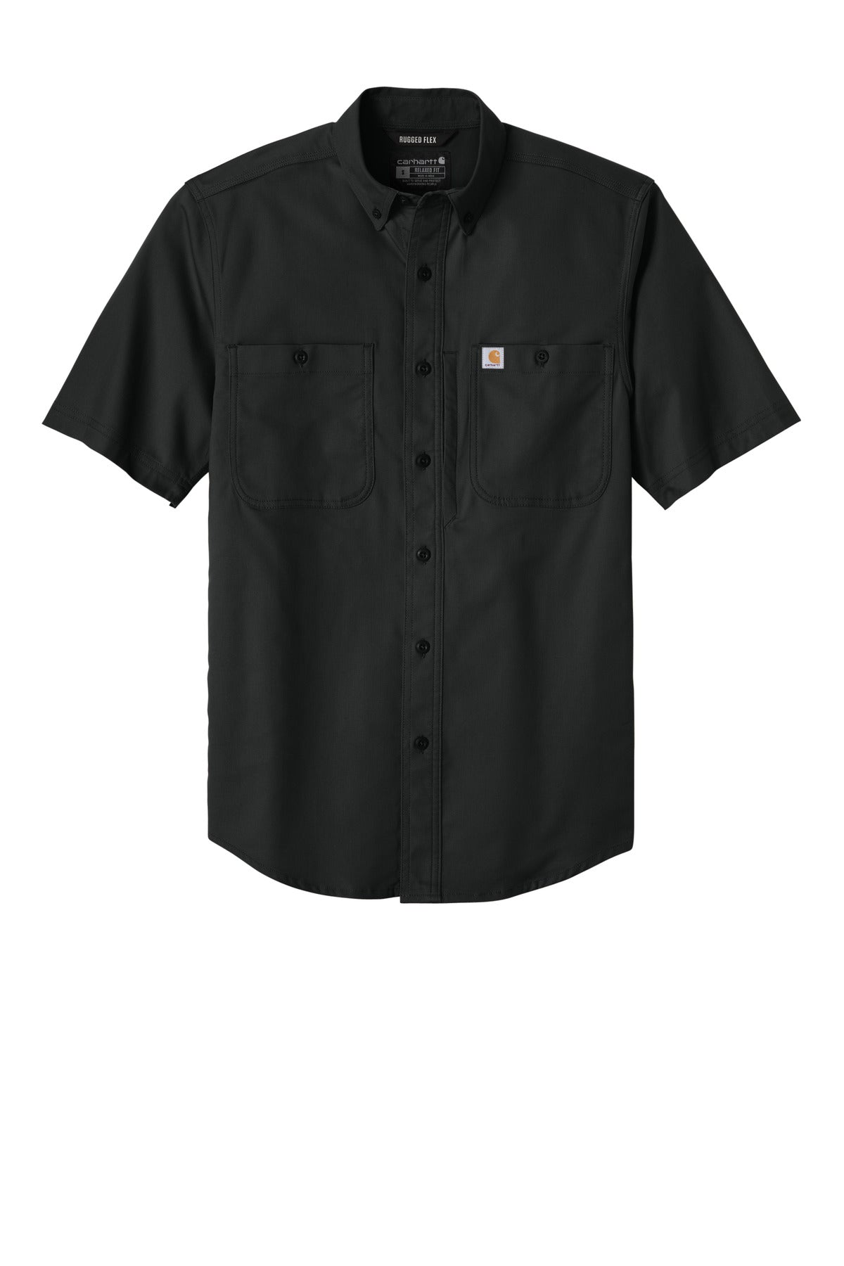 Carhartt Rugged ProfessionalSeries Short Sleeve Shirt CT106688 front flat image.