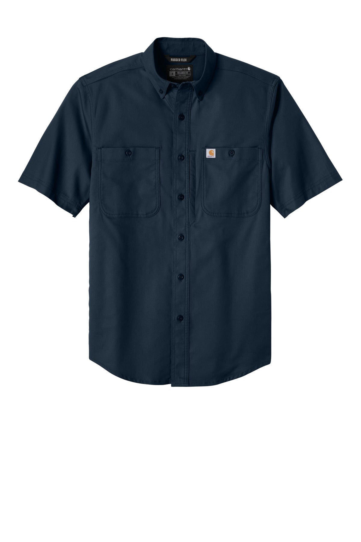 Carhartt Rugged ProfessionalSeries Short Sleeve Shirt CT106688 front flat image.