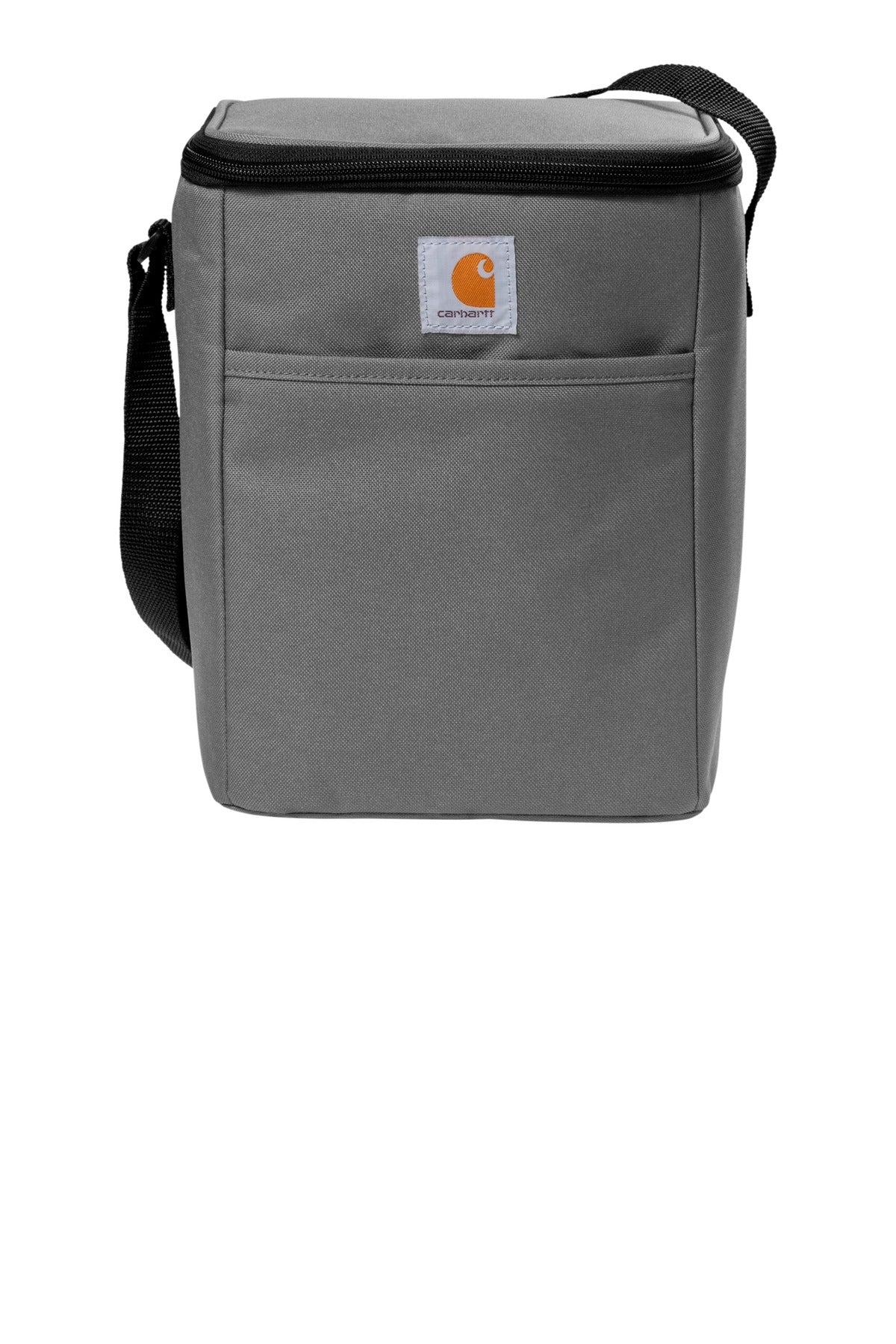 Carhartt   Vertical 12-Can Cooler CT89032822 front model image.