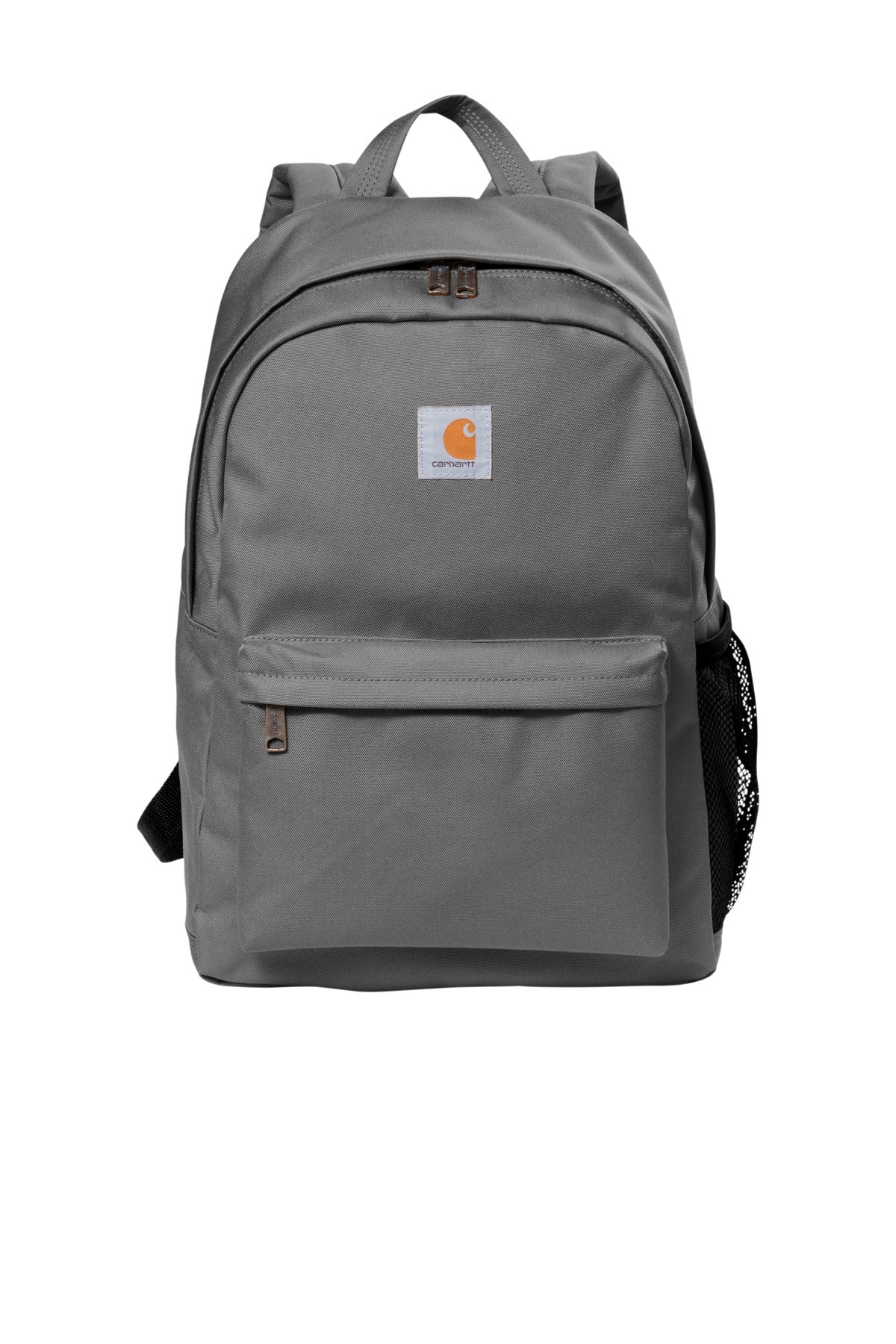 Carhartt Canvas Backpack CT89241804 front model image.