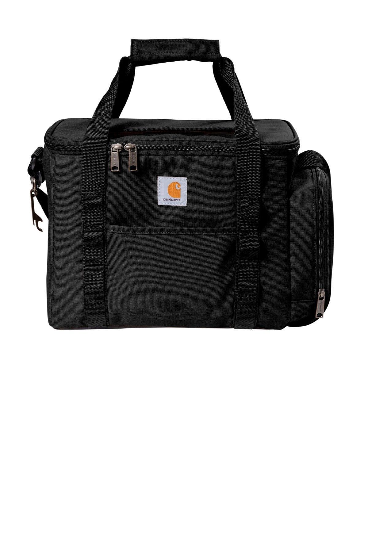 Carhartt Duffel 36-Can Cooler CT89520701 front model image.