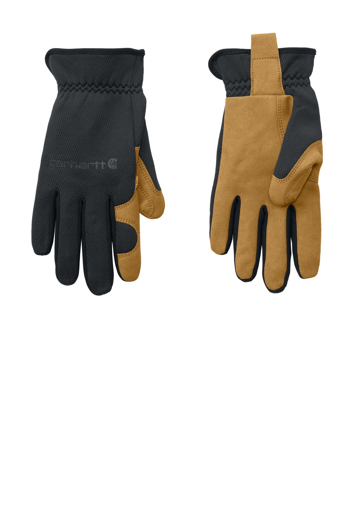 Carhartt High-Dexterity Open-Cuff Glove CTGD0794 front model image.