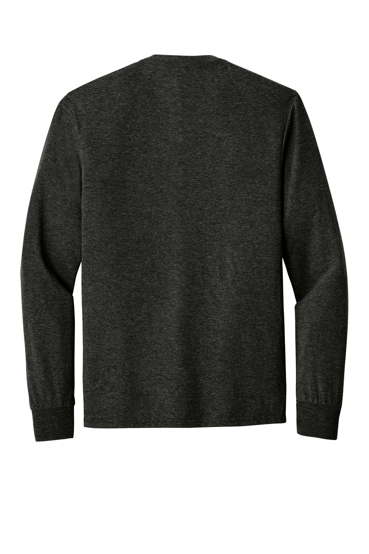 District Perfect Tri Long Sleeve Tee  DM132 back flat image.