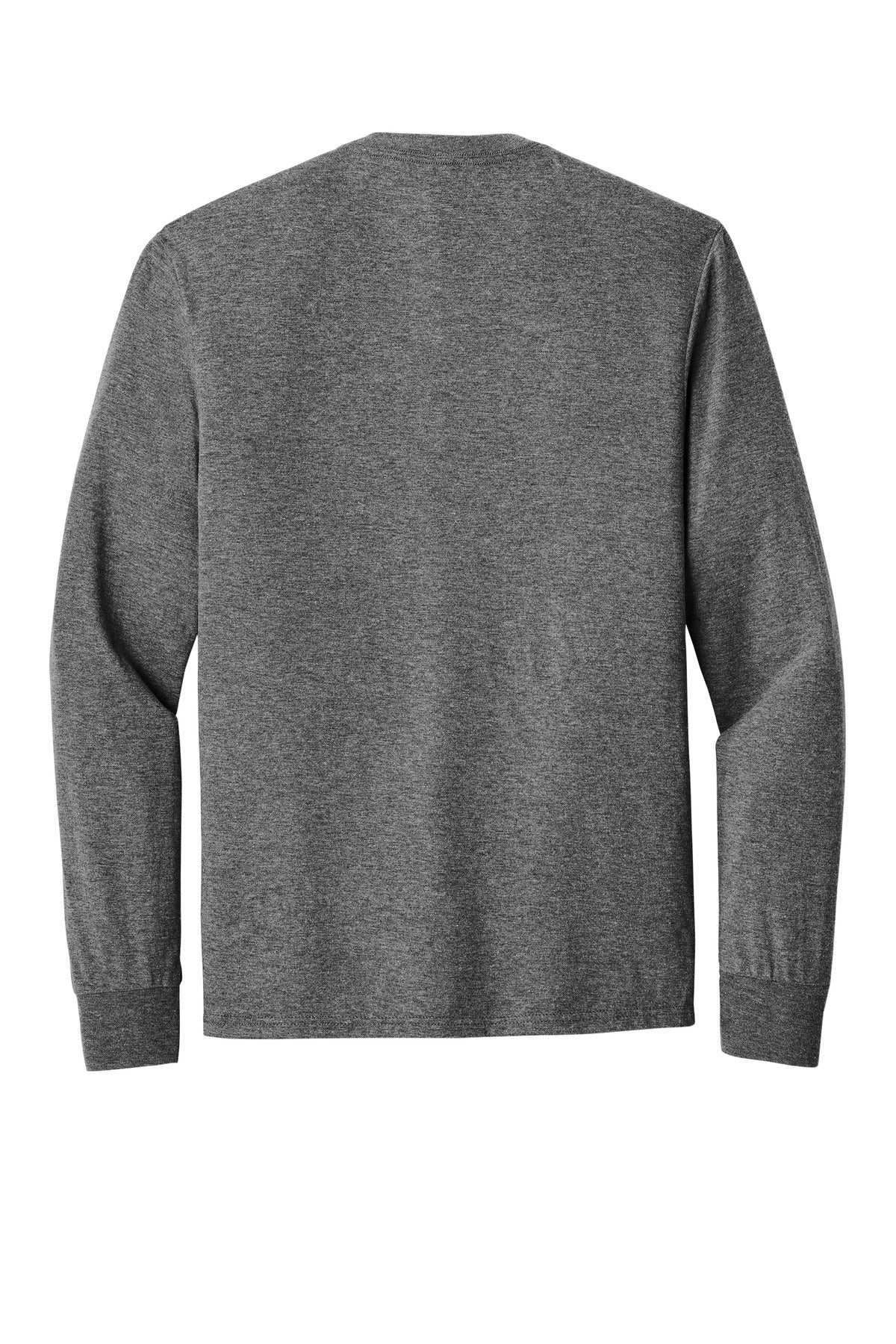 District Perfect Tri Long Sleeve Tee  DM132 back flat image.