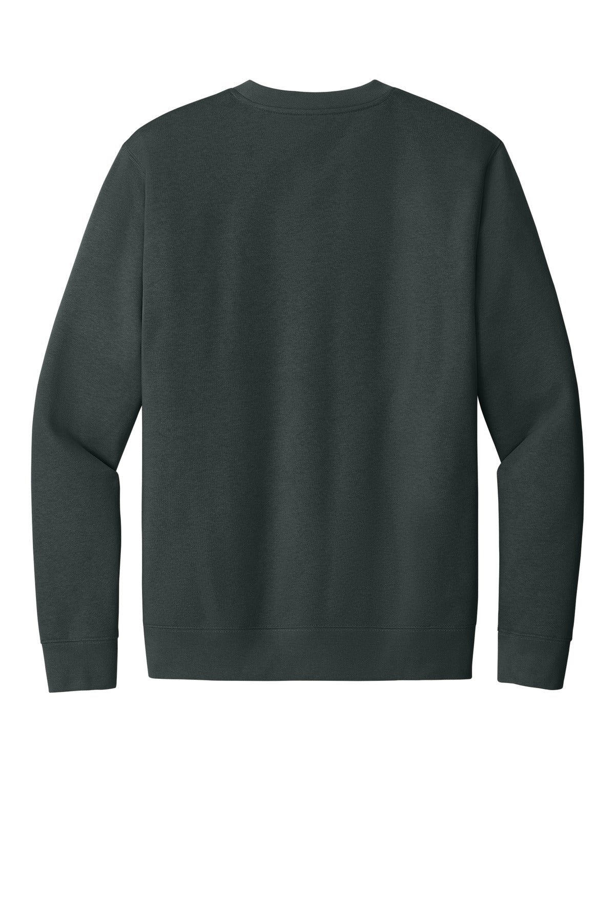 District VITFleece Crew DT6104 back flat image.