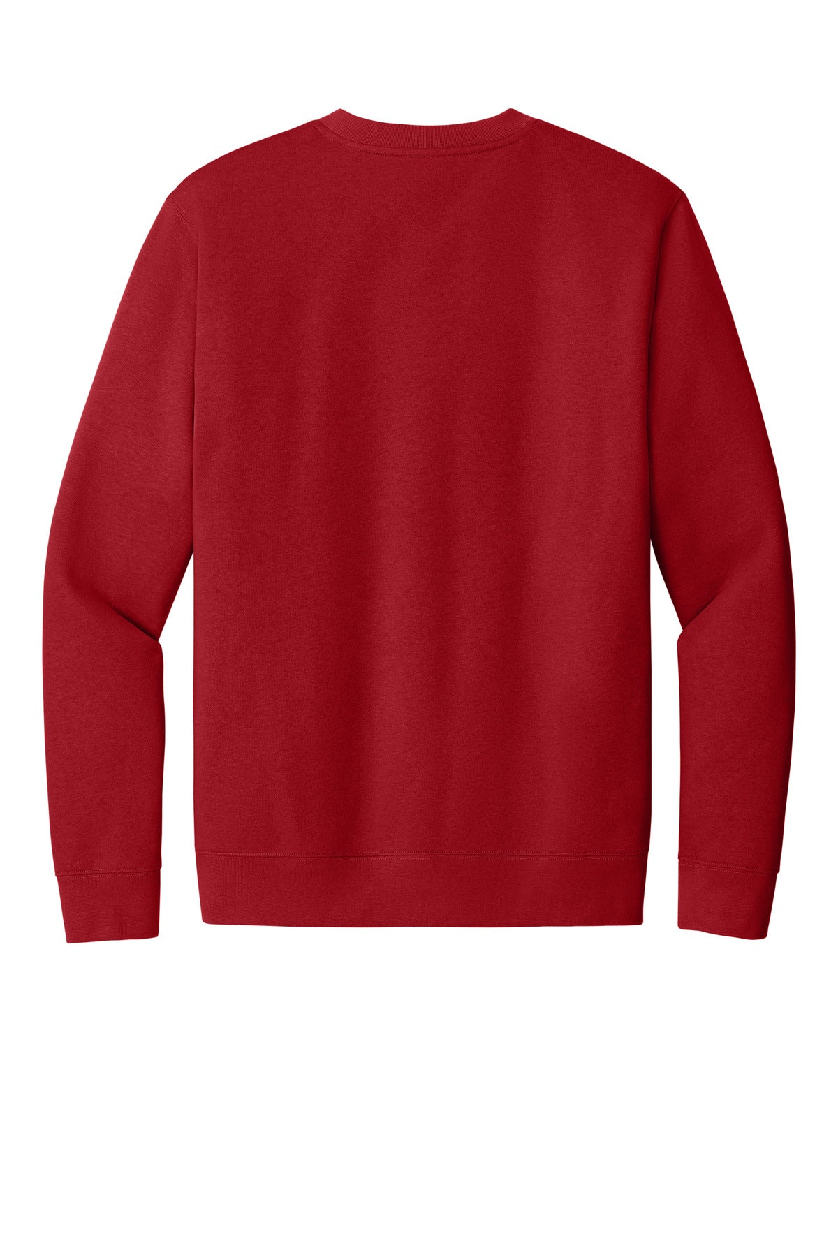 District VITFleece Crew DT6104 back flat image.
