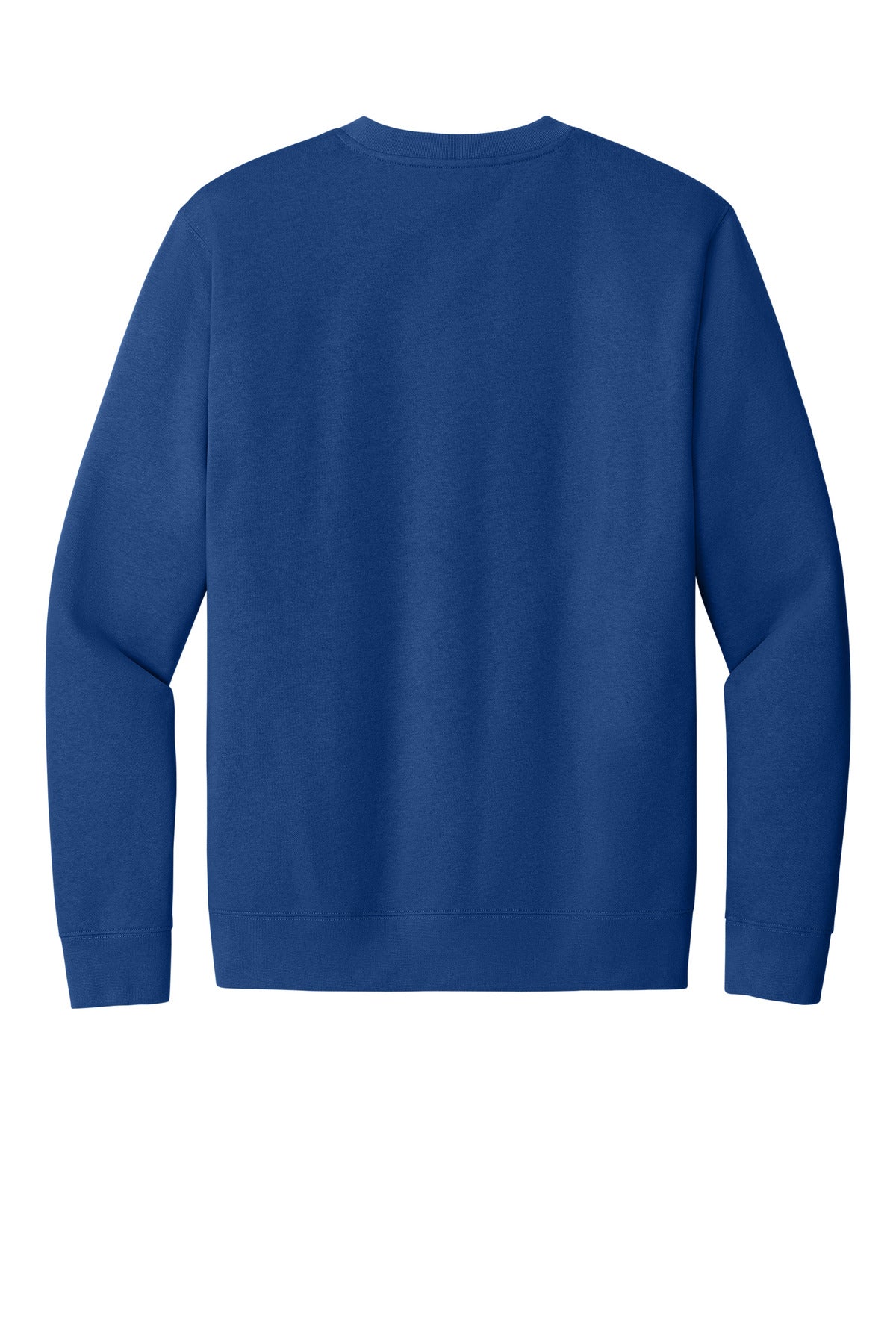 District VITFleece Crew DT6104 back flat image.