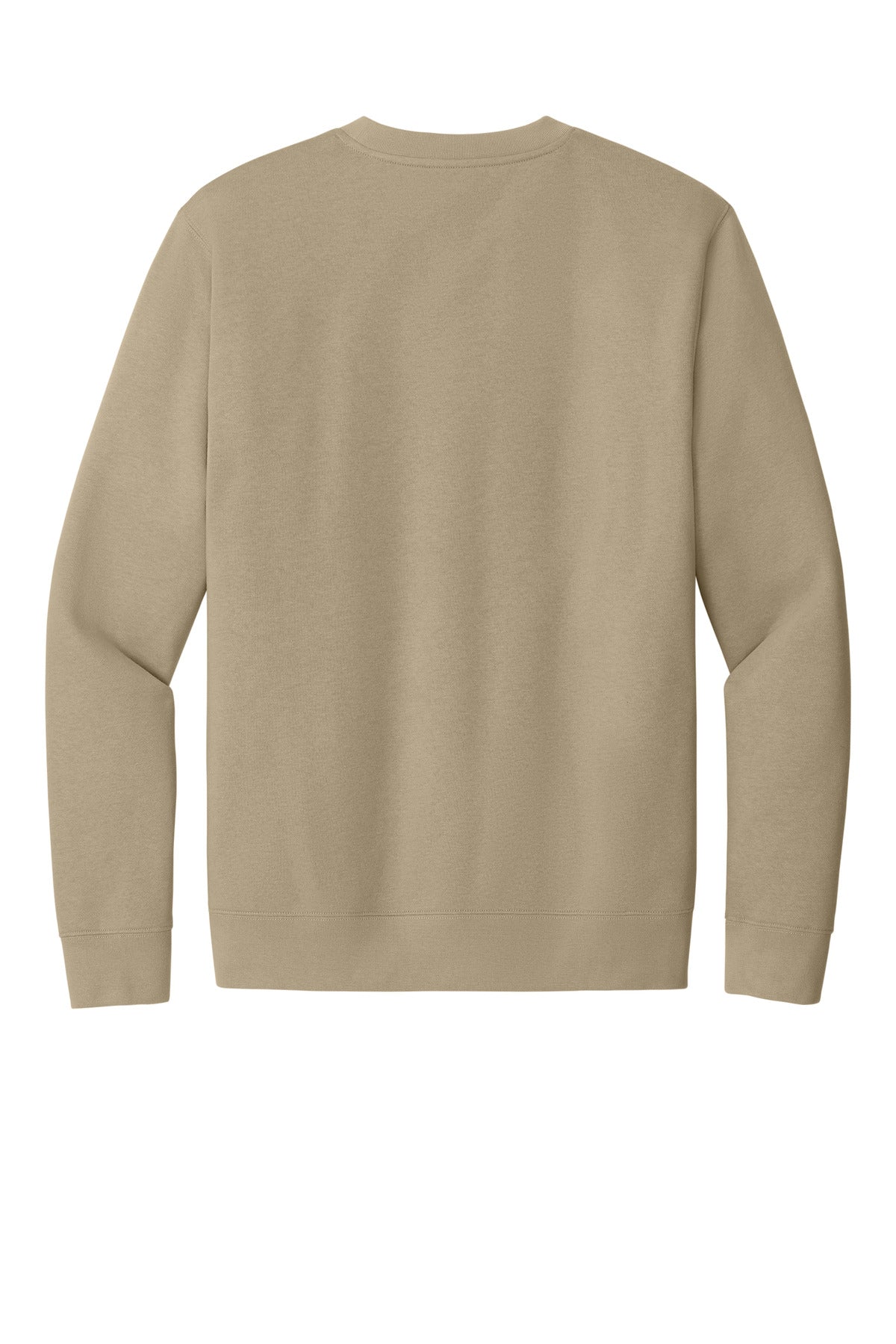 District VITFleece Crew DT6104 back flat image.