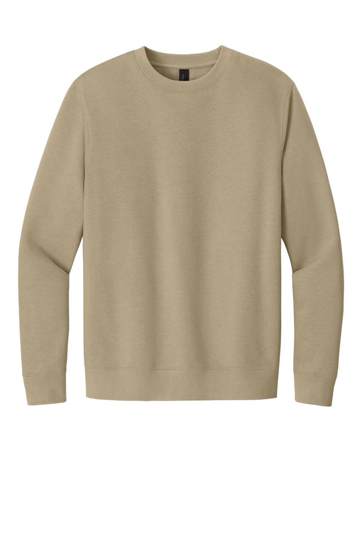 District VITFleece Crew DT6104 front flat image.