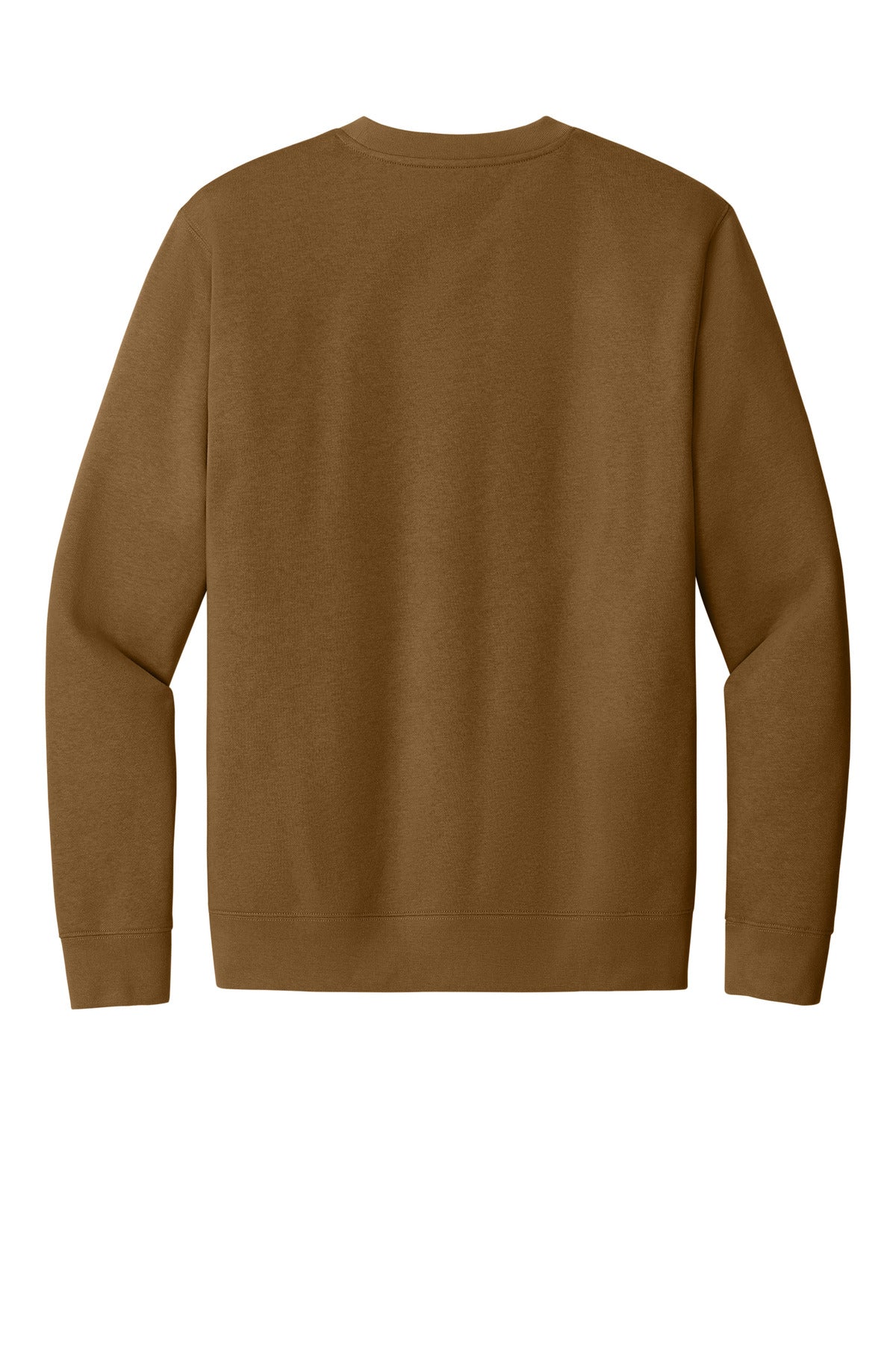 District VITFleece Crew DT6104 back flat image.