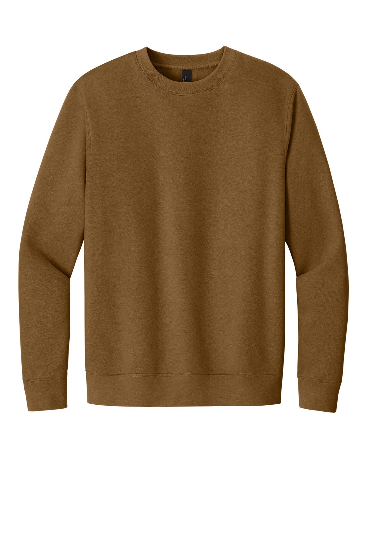 District VITFleece Crew DT6104 front flat image.