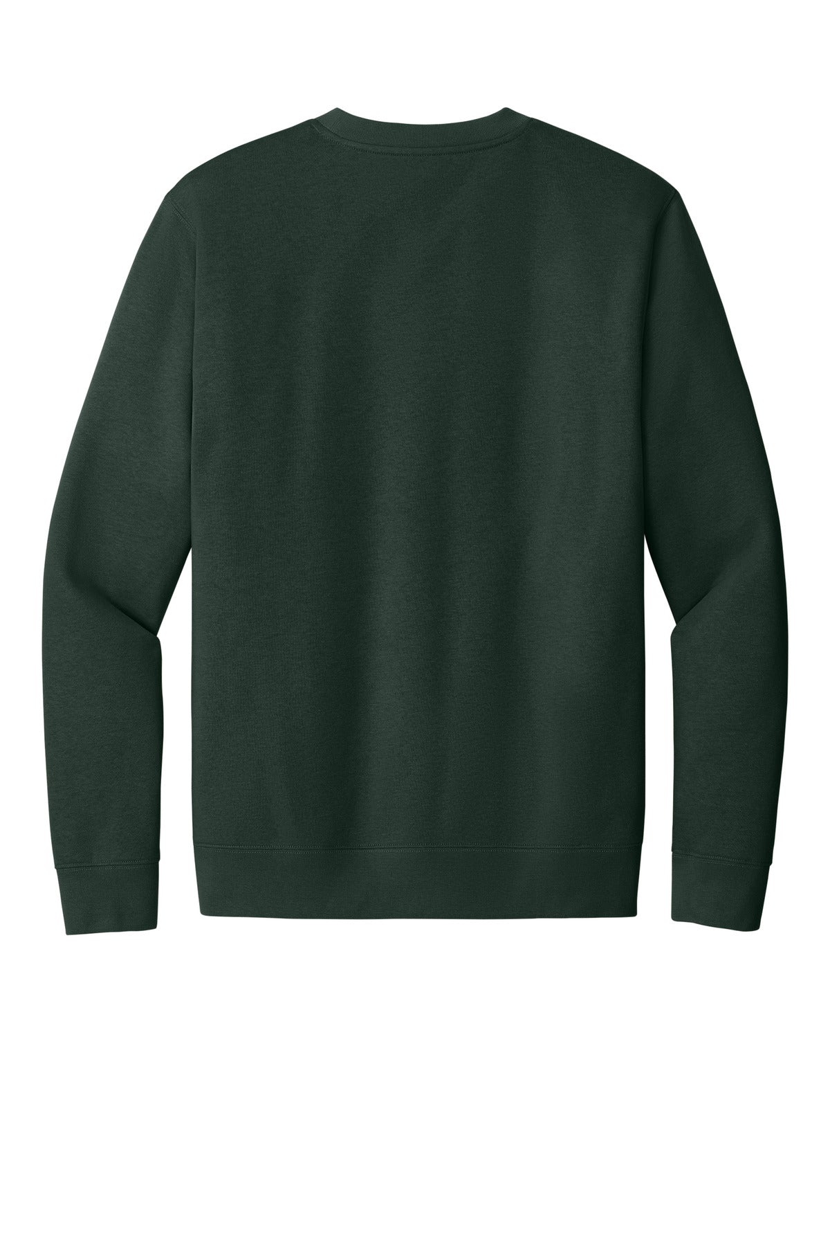 District VITFleece Crew DT6104 back flat image.