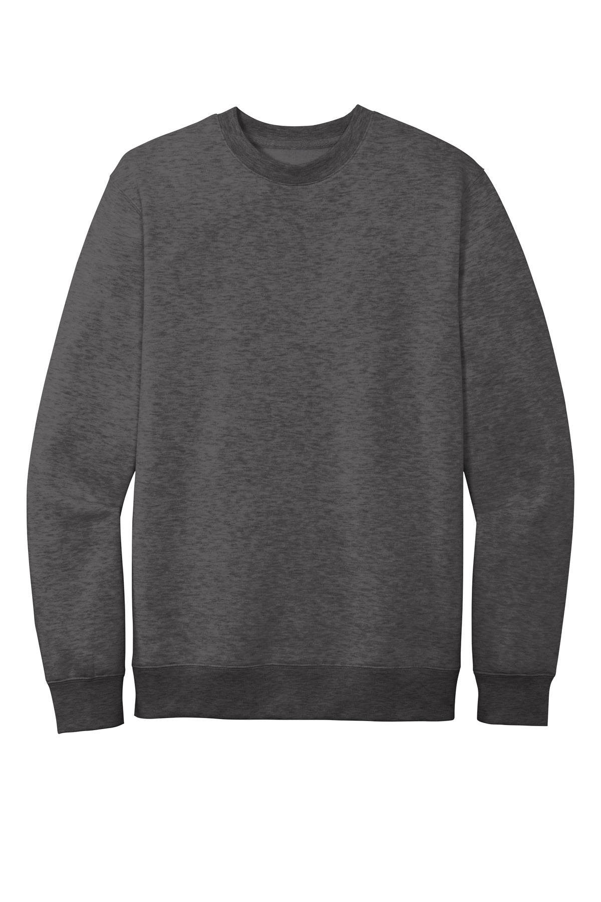 District VITFleece Crew DT6104 front flat image.