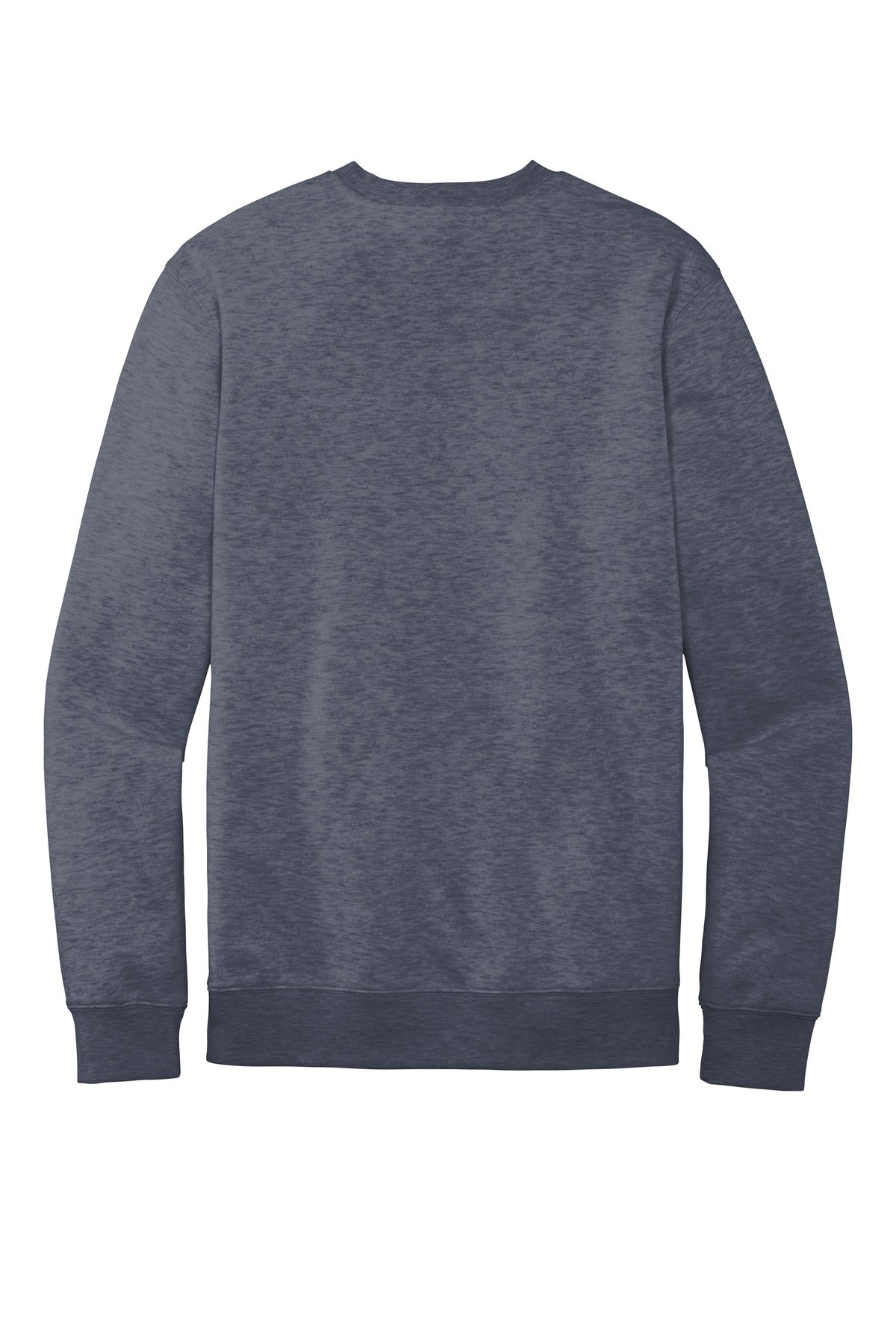 District VITFleece Crew DT6104 back flat image.
