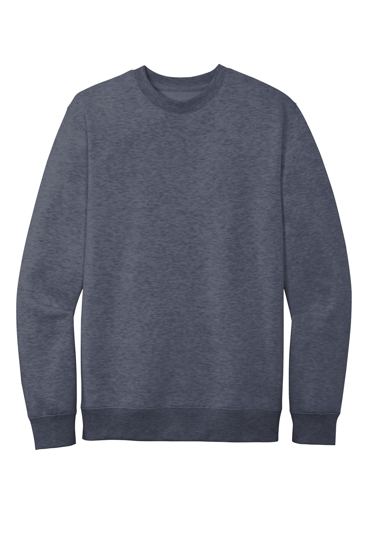 District VITFleece Crew DT6104 front flat image.