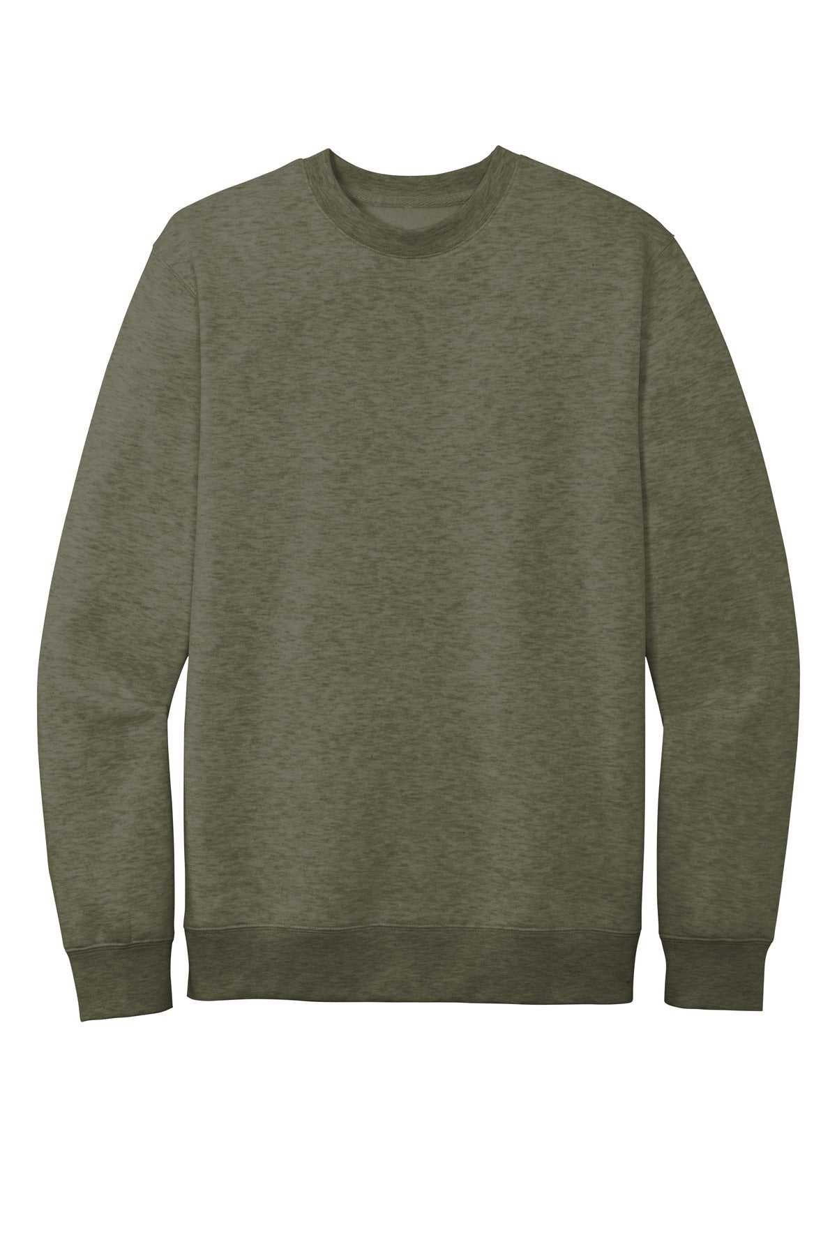 District VITFleece Crew DT6104 front flat image.