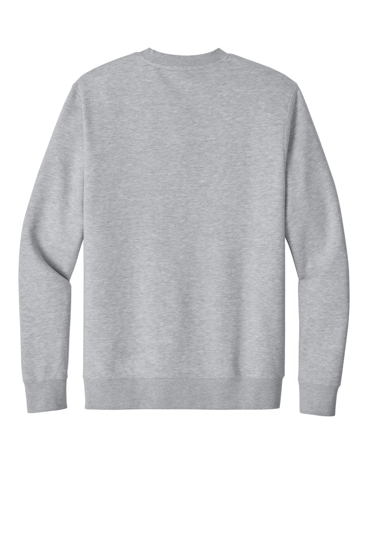 District VITFleece Crew DT6104 back flat image.