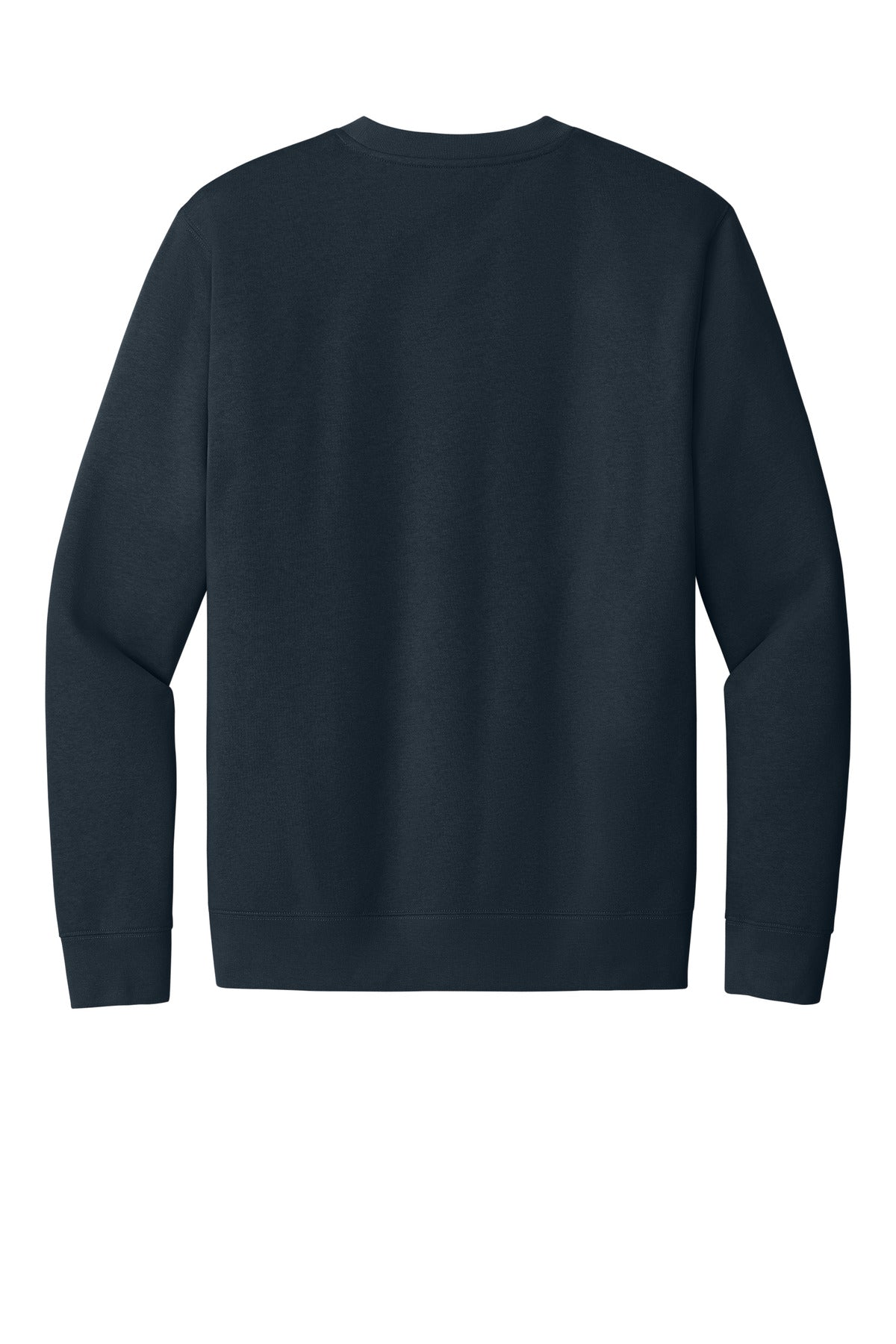 District VITFleece Crew DT6104 back flat image.