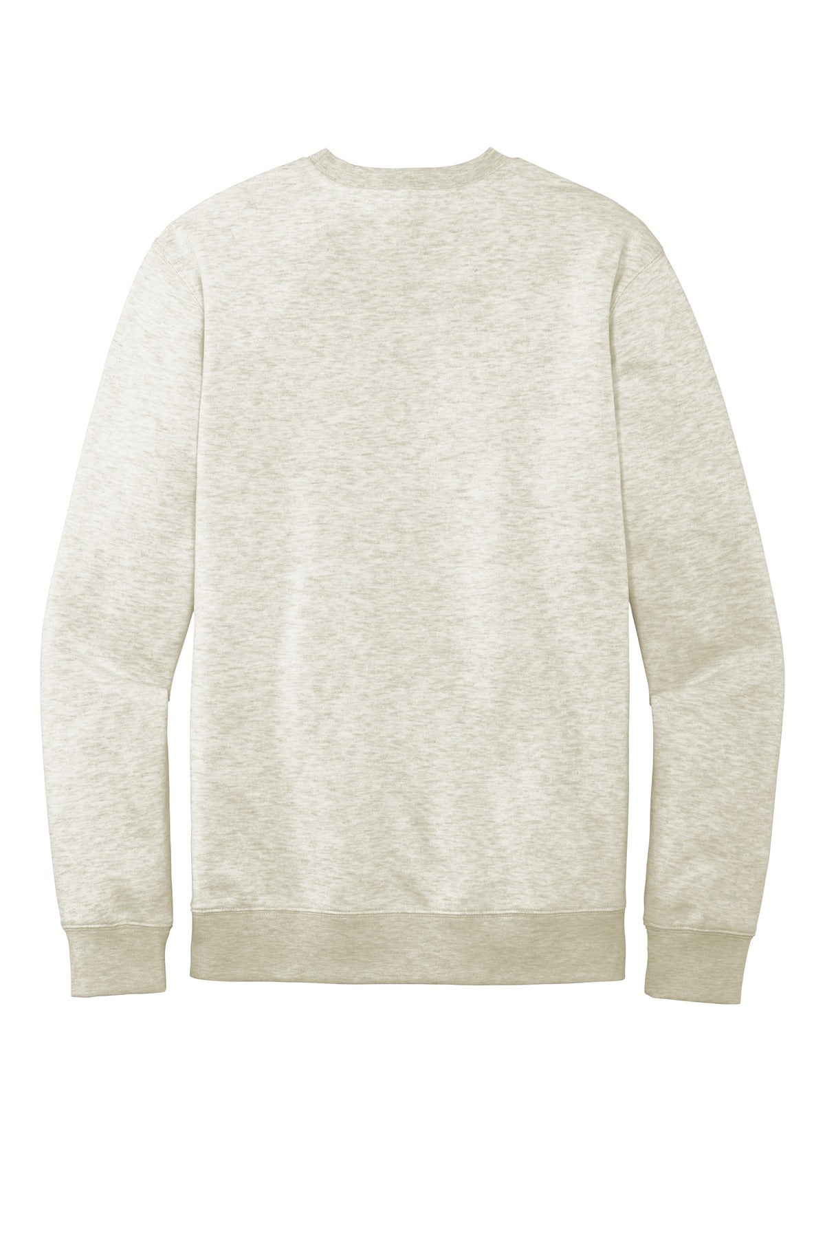District VITFleece Crew DT6104 back flat image.