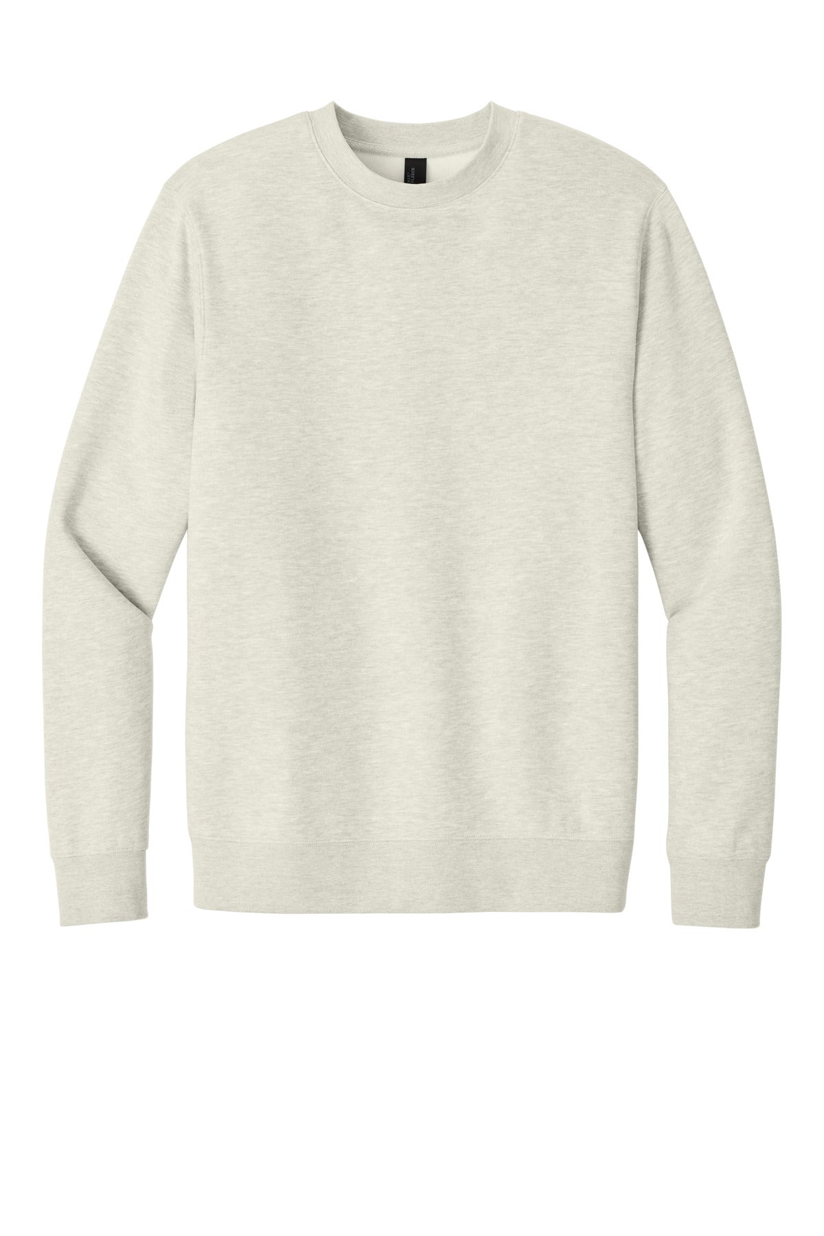 District VITFleece Crew DT6104 front flat image.