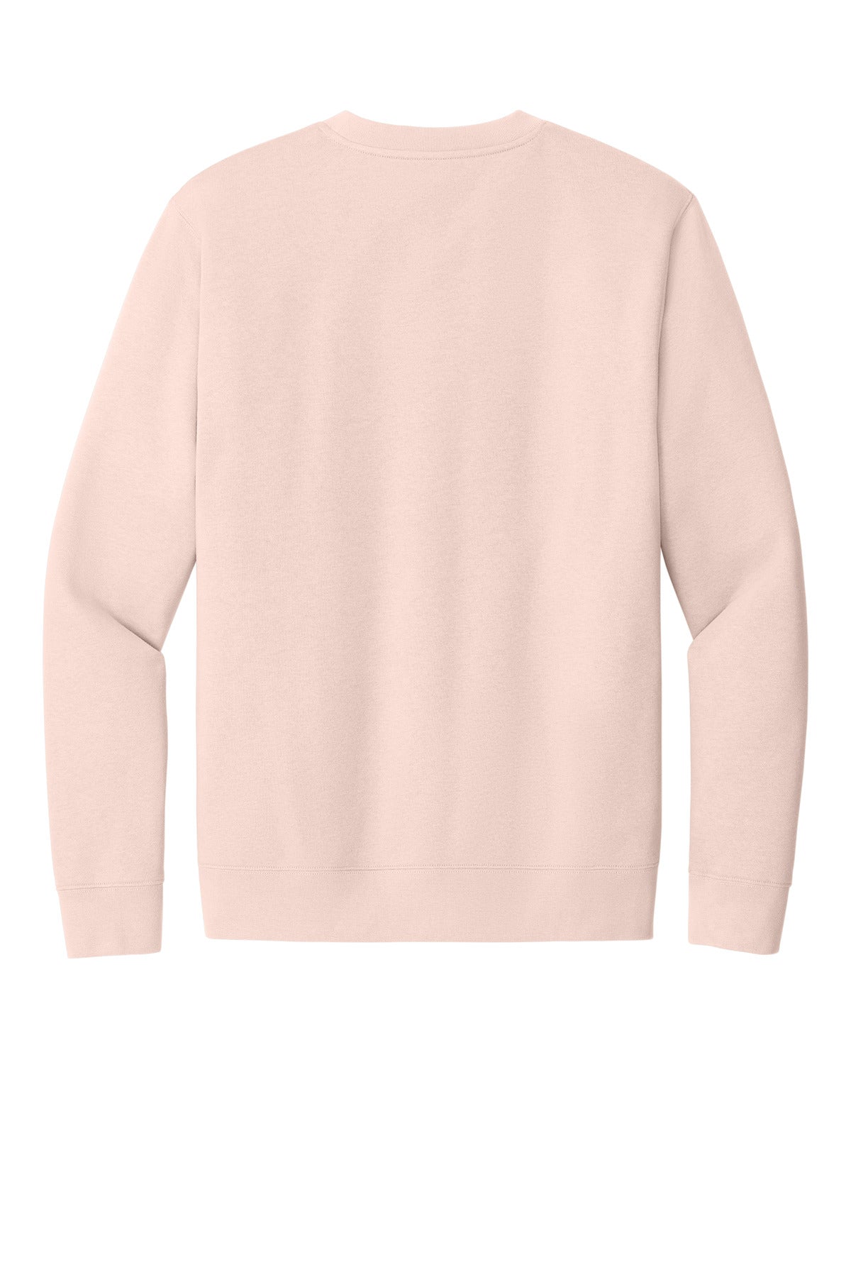 District VITFleece Crew DT6104 back flat image.