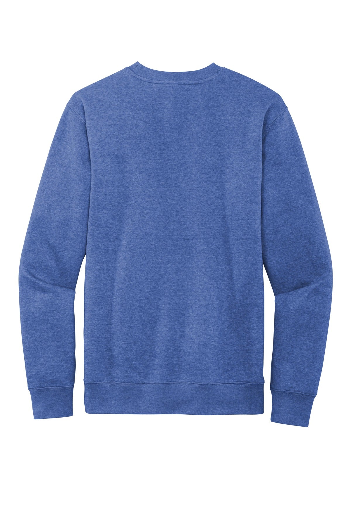 District VITFleece Crew DT6104 back flat image.