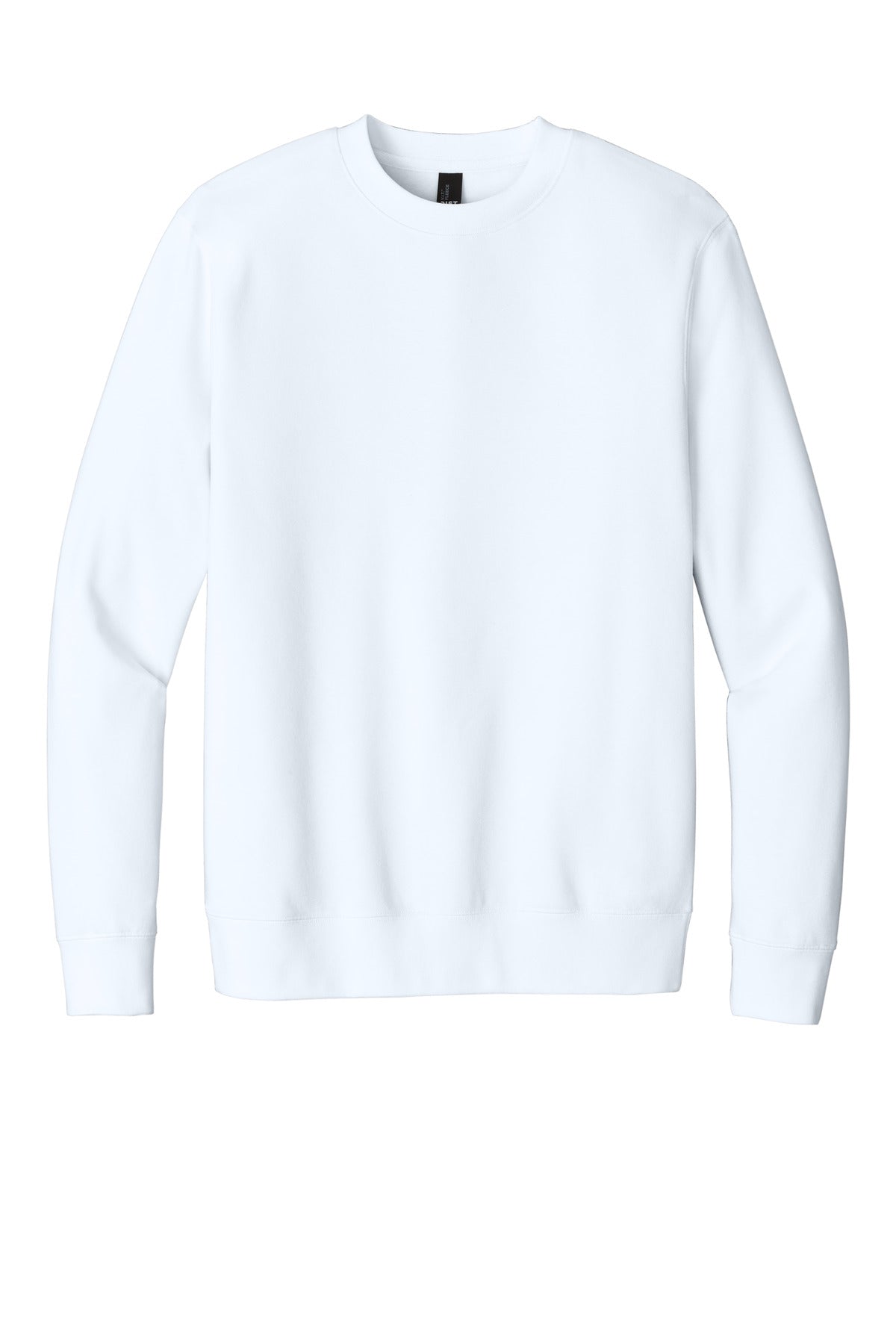 District VITFleece Crew DT6104 front flat image.