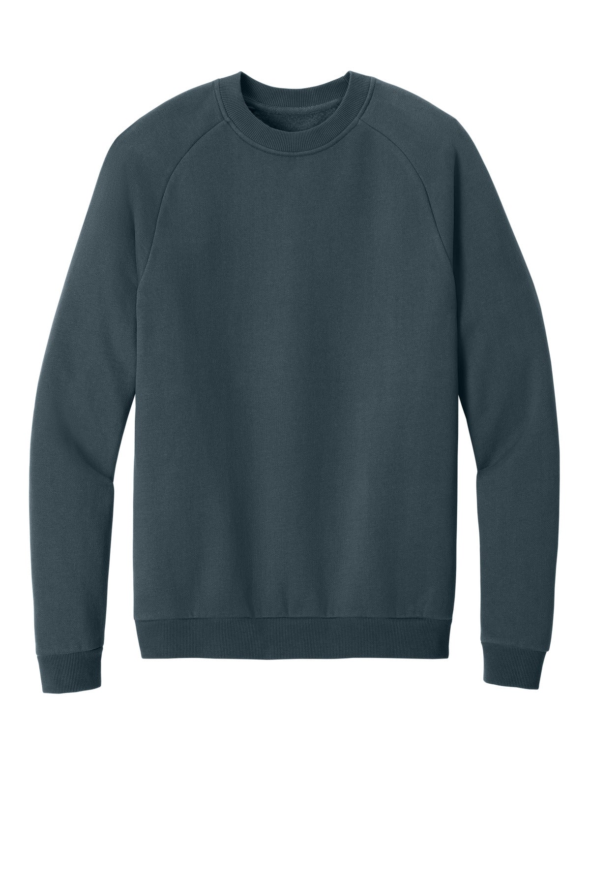 District Cloud Fleece Crew DT7804 front flat image.