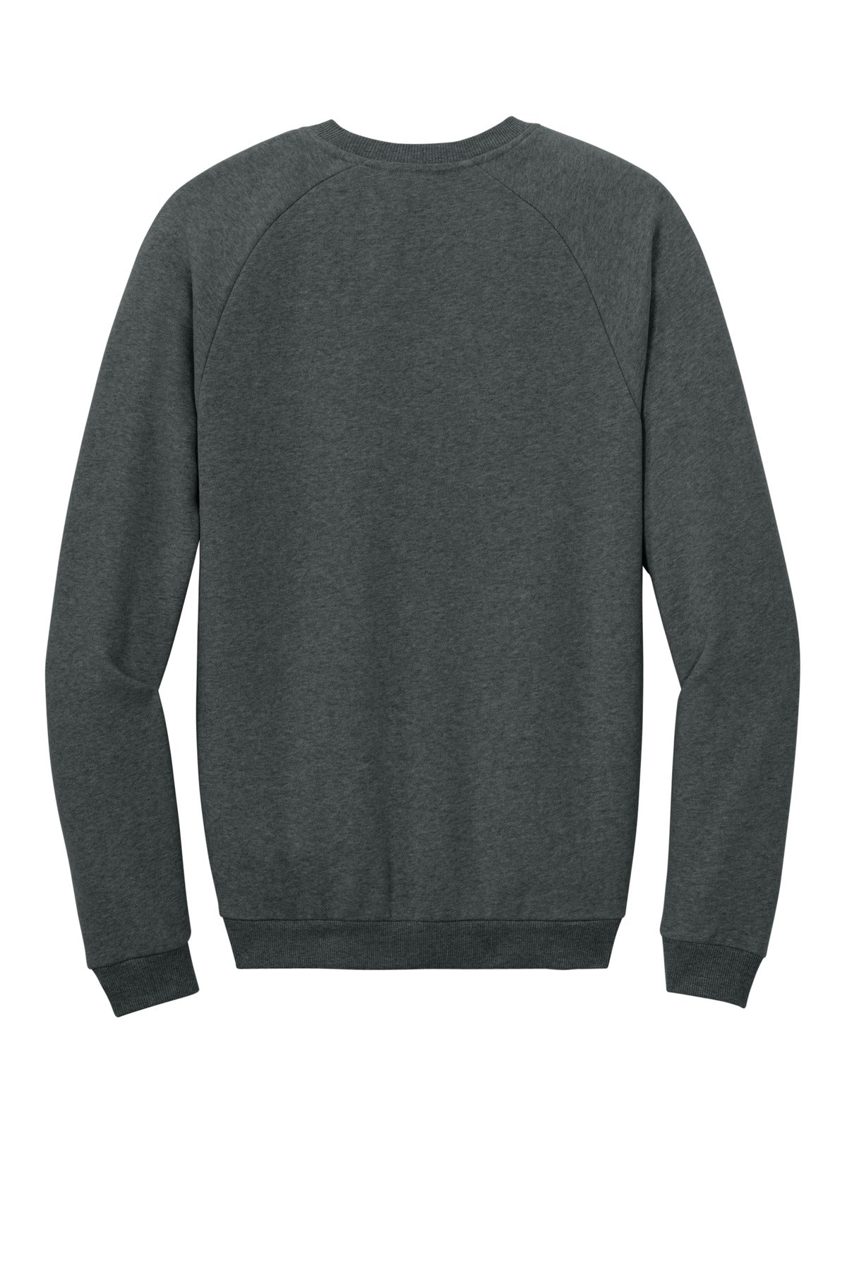 District Cloud Fleece Crew DT7804 back flat image.