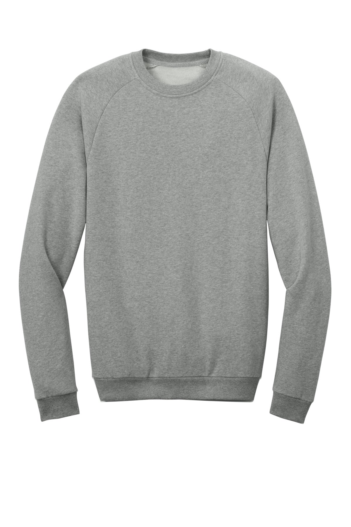 District Cloud Fleece Crew DT7804 front flat image.