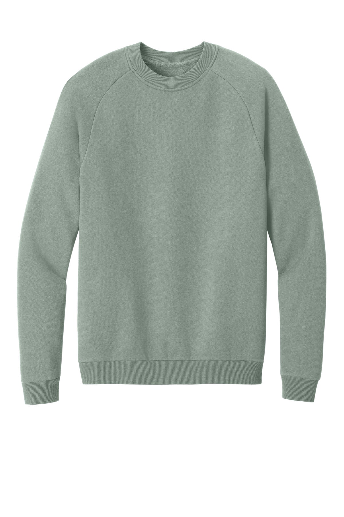 District Cloud Fleece Crew DT7804 front flat image.