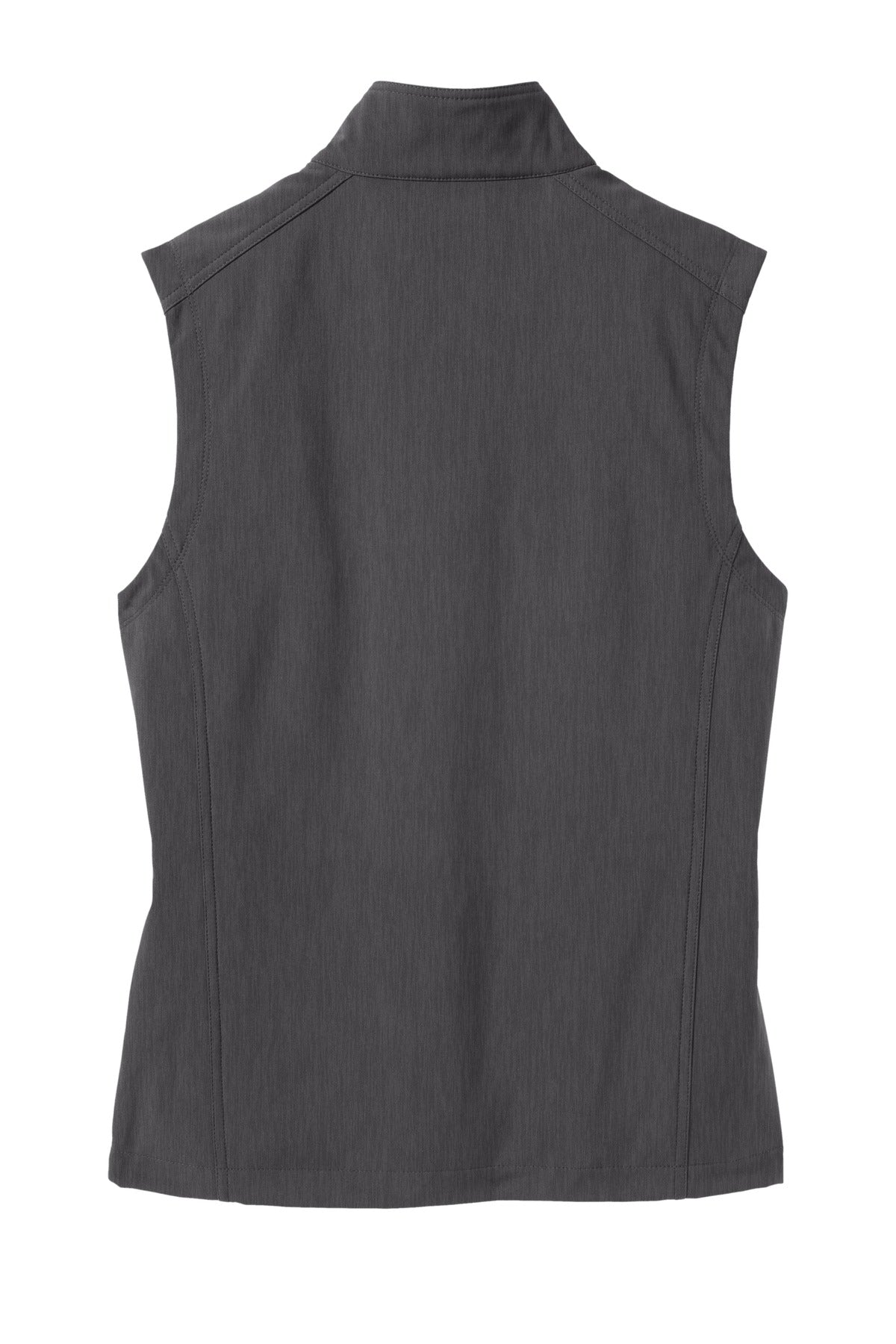 Port Authority Core Soft Shell Vest J325 back flat image.