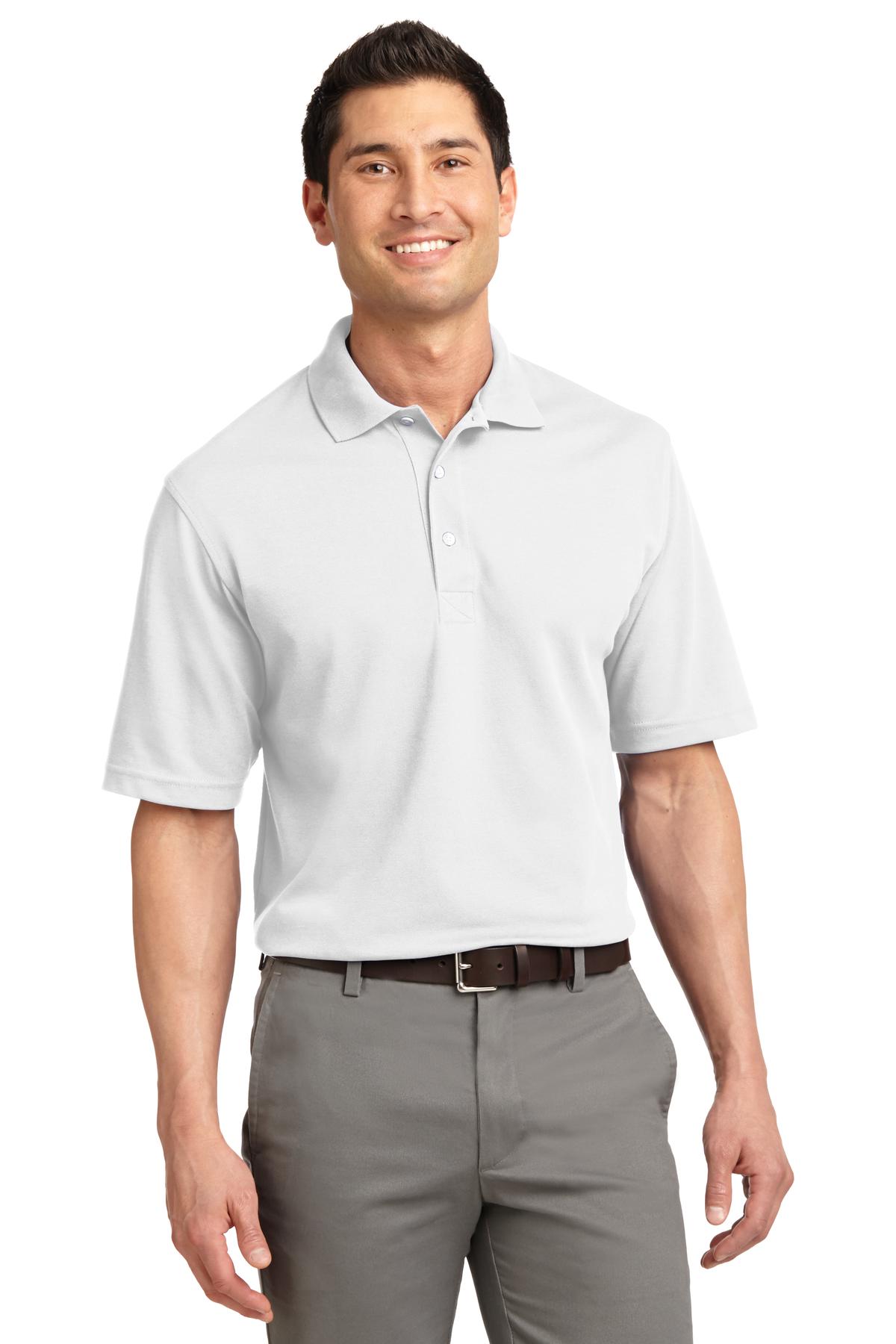 Port Authority Rapid Dry Polo  K455 front model image.