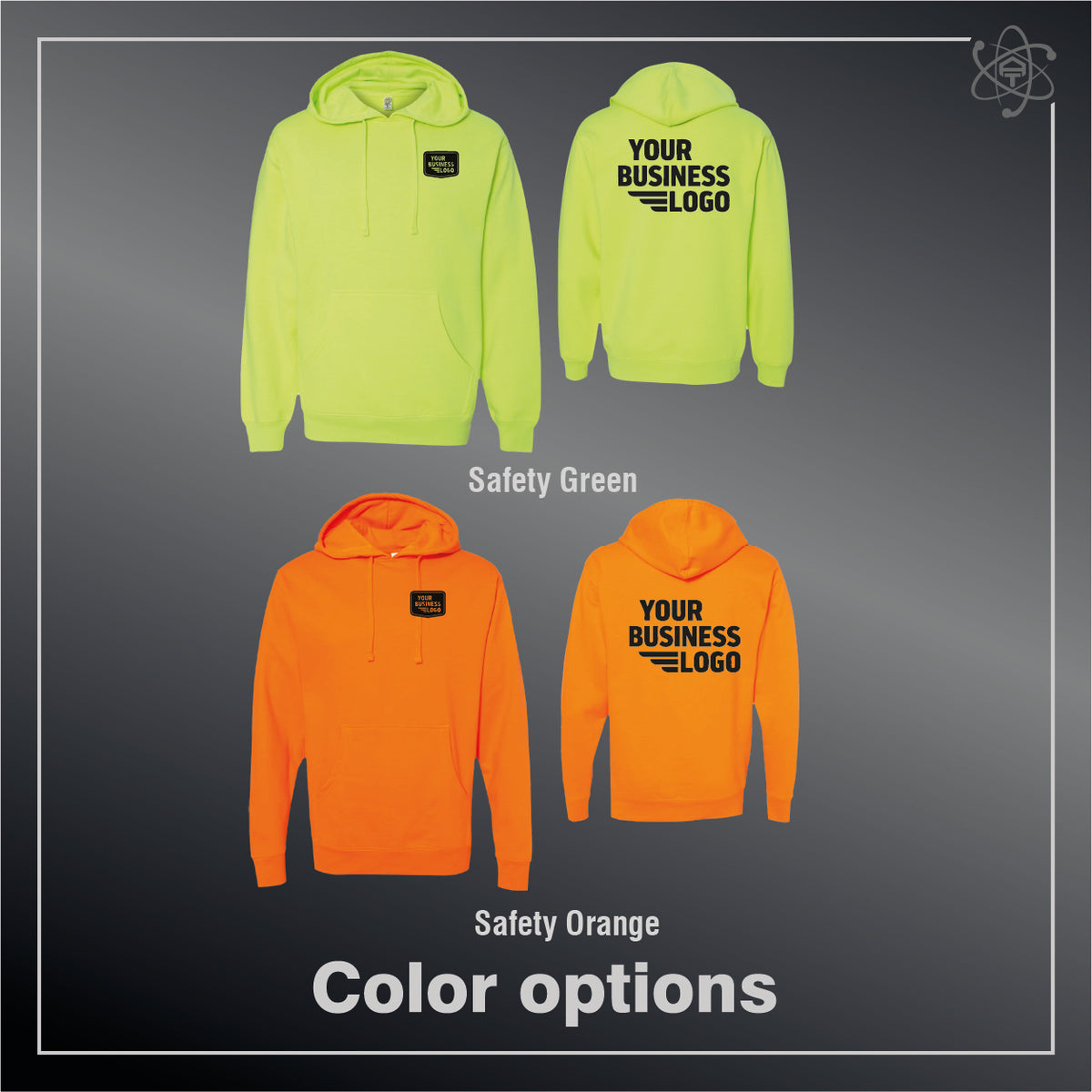 Basic Hi-vis safety hoodie