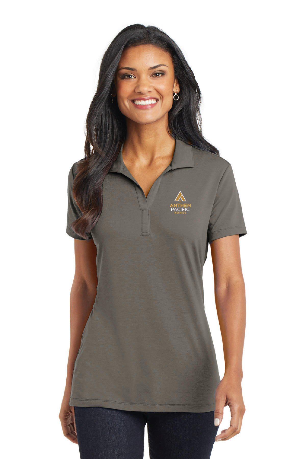 L568 - Port Authority Women&#39;s Cotton Touch Performance Polo - Anthem Pacific Homes - Restock Store - Embroidery - #28706