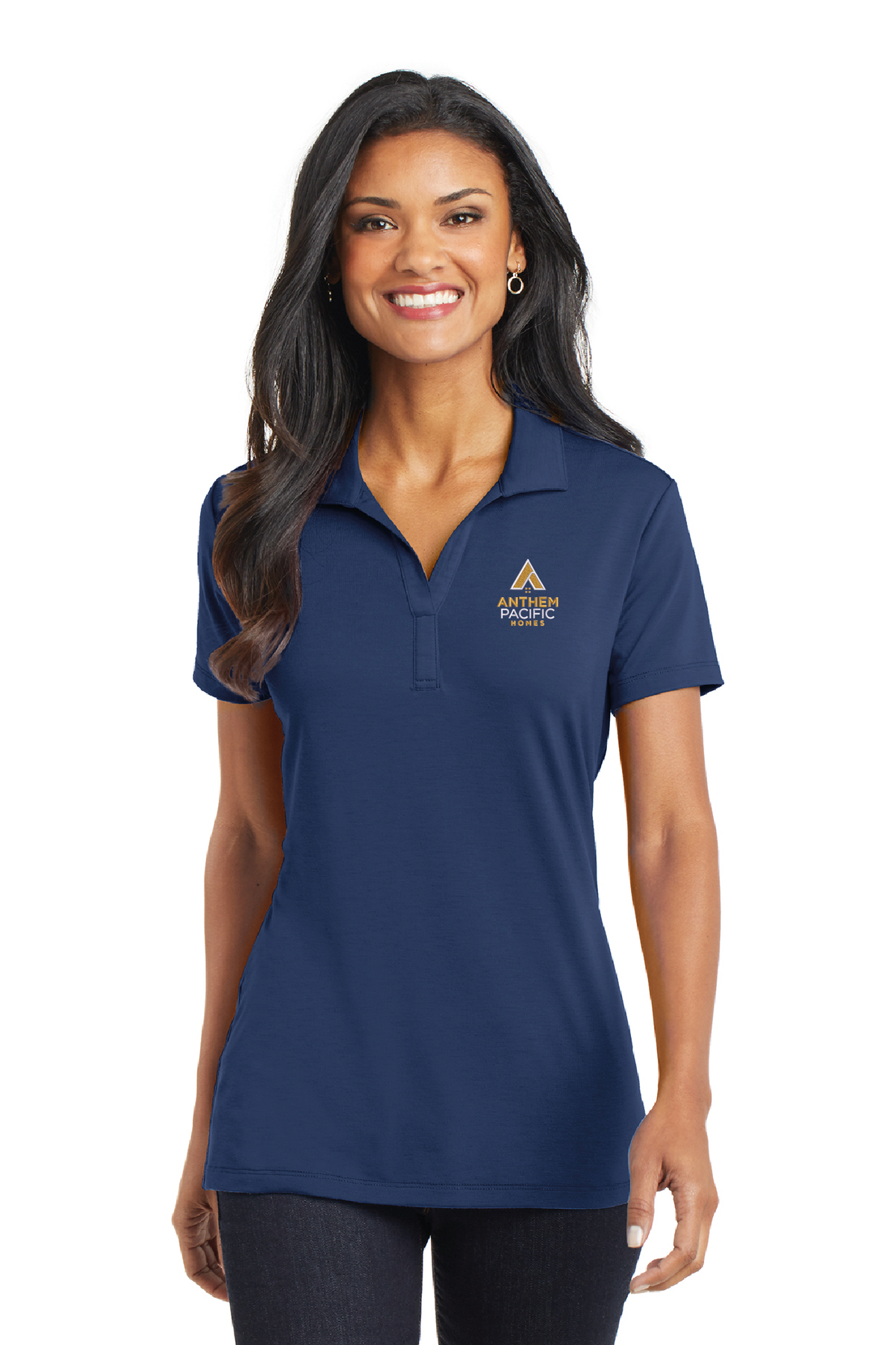 L568 - Port Authority Women&#39;s Cotton Touch Performance Polo - Anthem Pacific Homes - Restock Store - Embroidery - #28706
