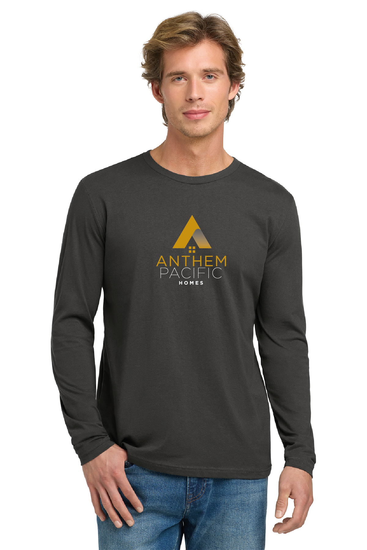 NL3601 - Next Level Apparel Cotton Long Sleeve Tee - Anthem Pacific Homes - Restock Store - Screen Print - #28707