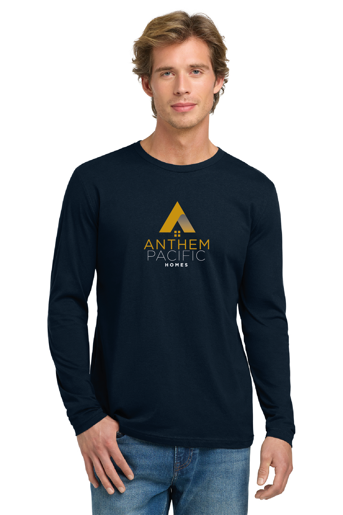 NL3601 - Next Level Apparel Cotton Long Sleeve Tee - Anthem Pacific Homes - Restock Store - Screen Print - #28707