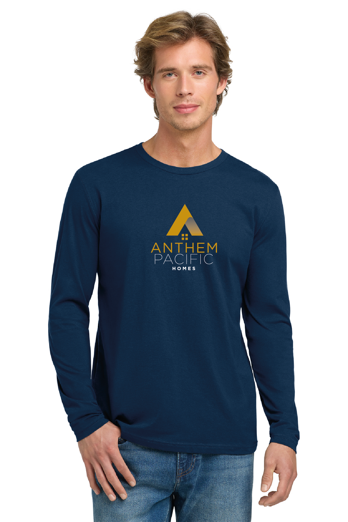 NL3601 - Next Level Apparel Cotton Long Sleeve Tee - Anthem Pacific Homes - Restock Store - Screen Print - #28707