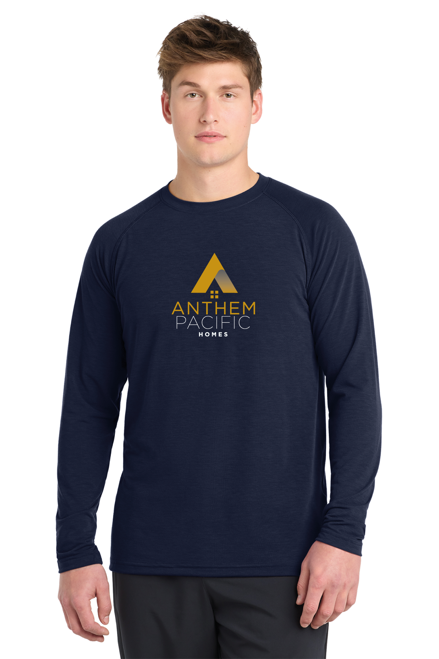 ST700LS - Sport-Tek Long Sleeve Ultimate Performance Crew - Anthem Pacific Homes - Restock Store - Screen Print - #28707