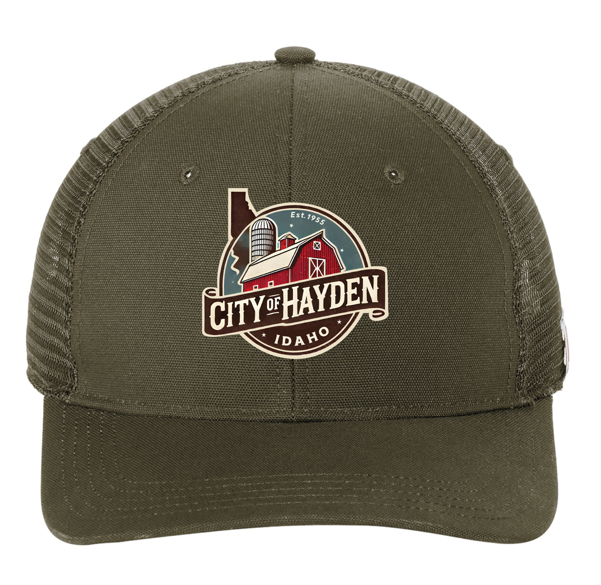 Carhartt - Carhartt Canvas Mesh Back Cap CT105298 - Hayden Logowear - Stoddard Barn - Retail Store - Digital Print - #28139