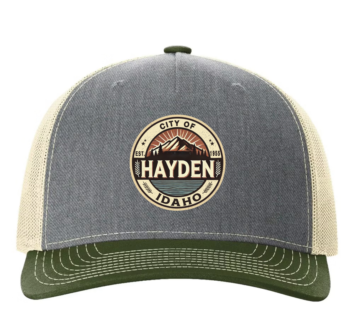 Richardson - Snapback Trucker Cap - 112 - Hayden Logowear - From Prairie to Mountains - Retail Store - Digital Print - #28418